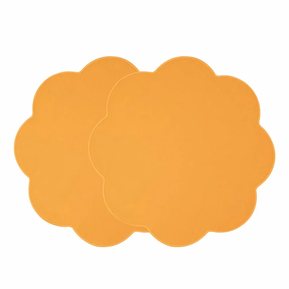 Villeroy & Boch – Fleur Gifts zestaw serwetek materiałowych, 2 szt., wymiary: ok. 40 × 40 cm, żółty, tekstylna dekoracja stołu w kwiatowej kolorystyce, wysokiej jakości bawełna