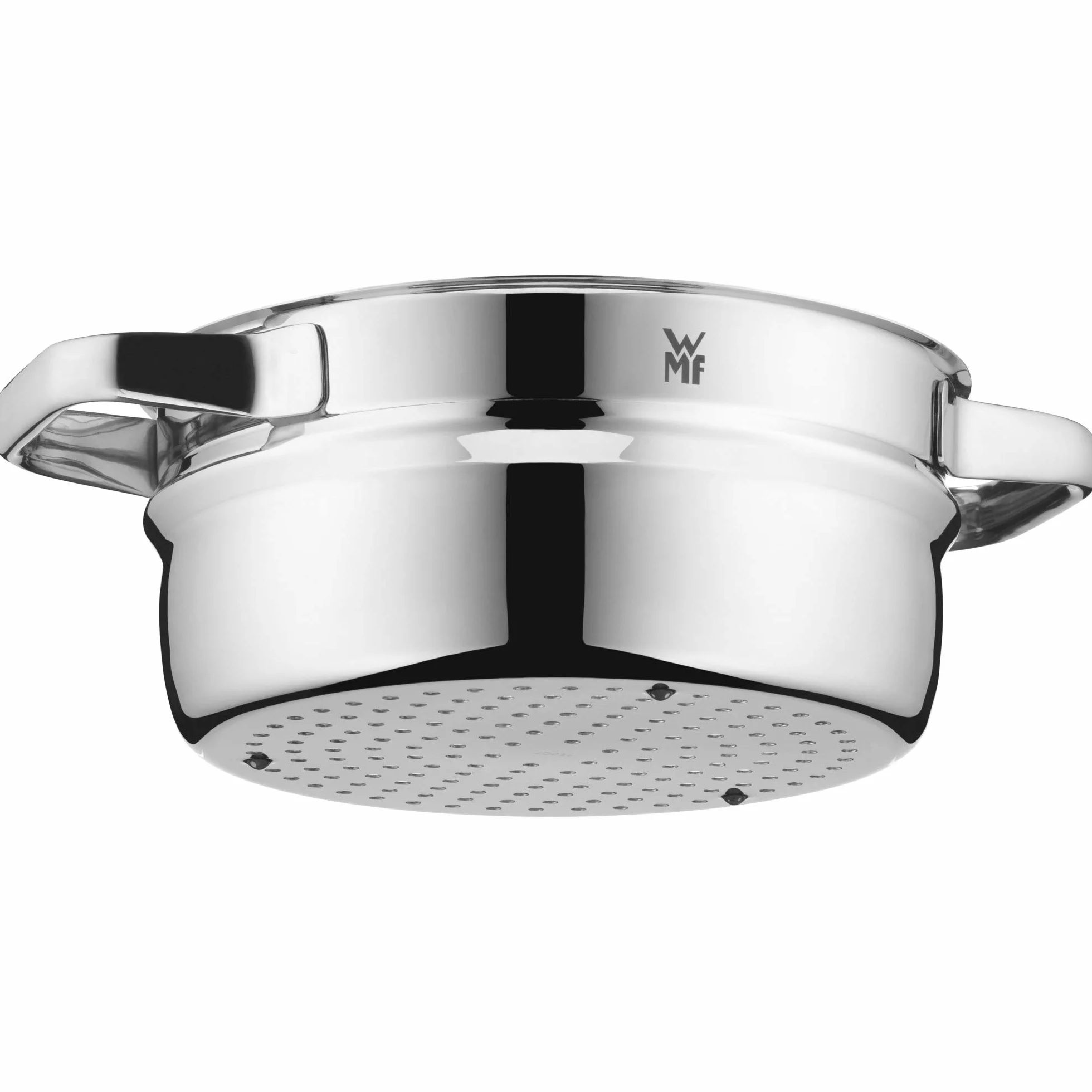 WMF Compact Cuisine parowar do warzyw/ziemniaków 20 cm, wkład parowy do garnków, wkładka na parze ze stali szlachetnej Cromargan, nadaje się do mycia w zmywarce