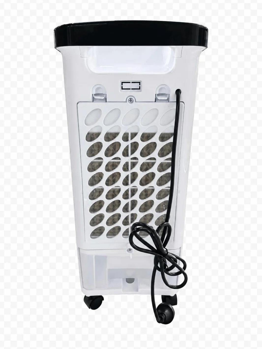 O'FRESH Cicha chłodziarka powietrza, przenośna, dzięki kółkom, wentylator wyparny, natychmiast chłodzi - pilot zdalnego sterowania, timer, oczyszcza powietrze z otoczenia z polensów i polerek