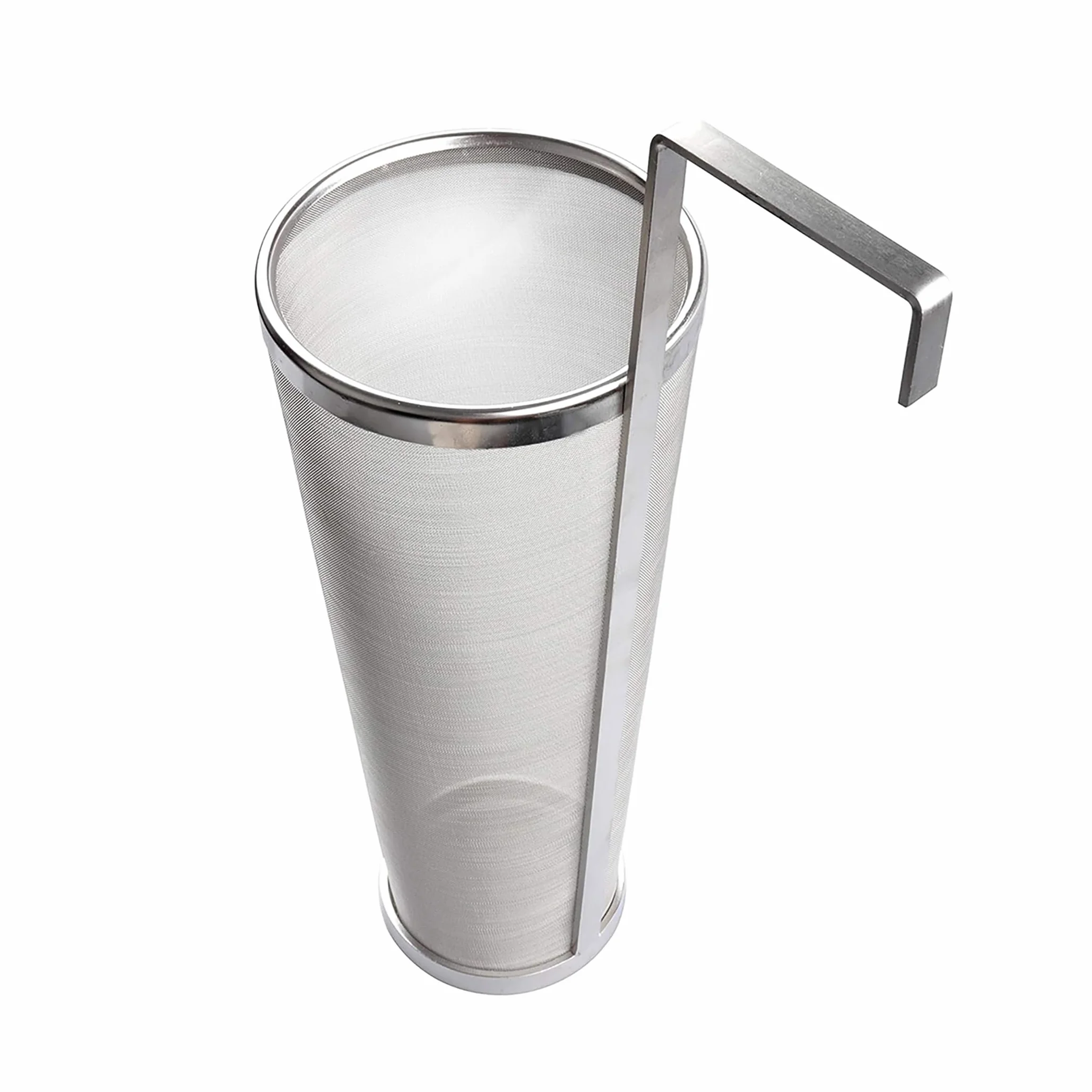 Stal nierdzewna hop pająk beczka piwa suchy zbiornik filtrujący sitko 300 mikronów siatka do domowego warzenia piwa czajnik kegging sprzęt (13 x 40 cm)