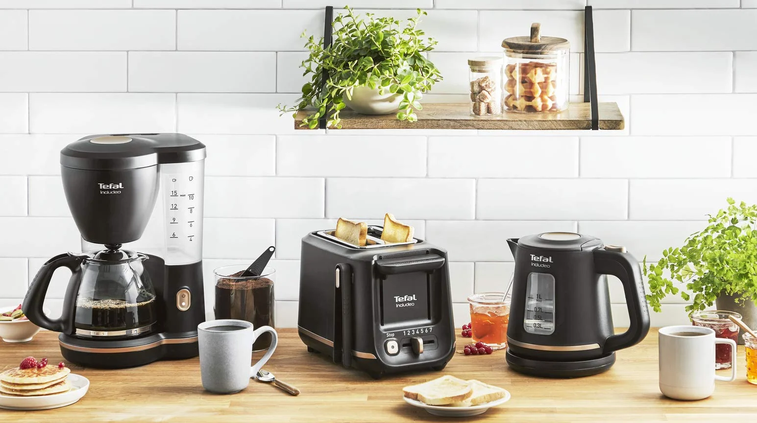 Tefal Ekspres do Kawy, Czarny, 1000 W