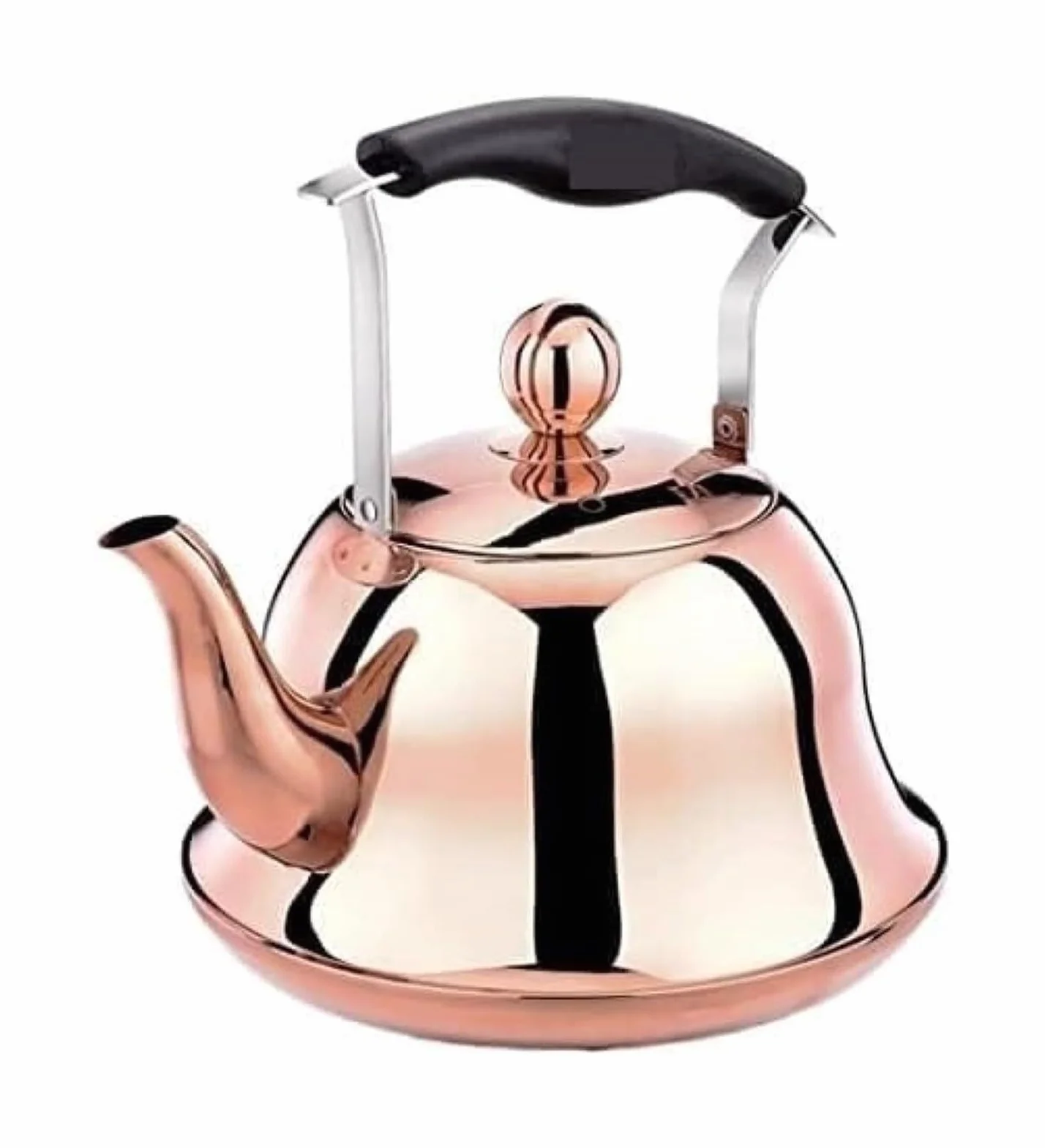 Czajnik ze stali nierdzewnej, Czajnik do herbaty Czajnik-Złoty||4L(Rose Gold,4L)