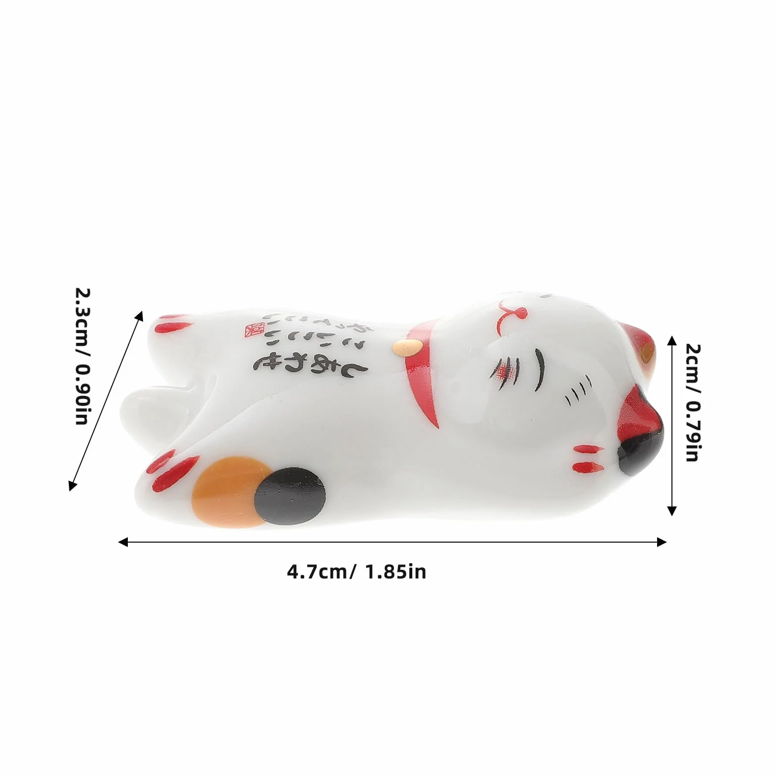 5 Szt. 5 Reszta Sztućców Łyżka Widelec Podstawka Pod Nóż Stojak Na Pałeczki Ceramiczne Podstawki Pod Pałeczki Widelec Reszta Zwierząt Japoński Stojak Pałeczki Dziewczyna Metal