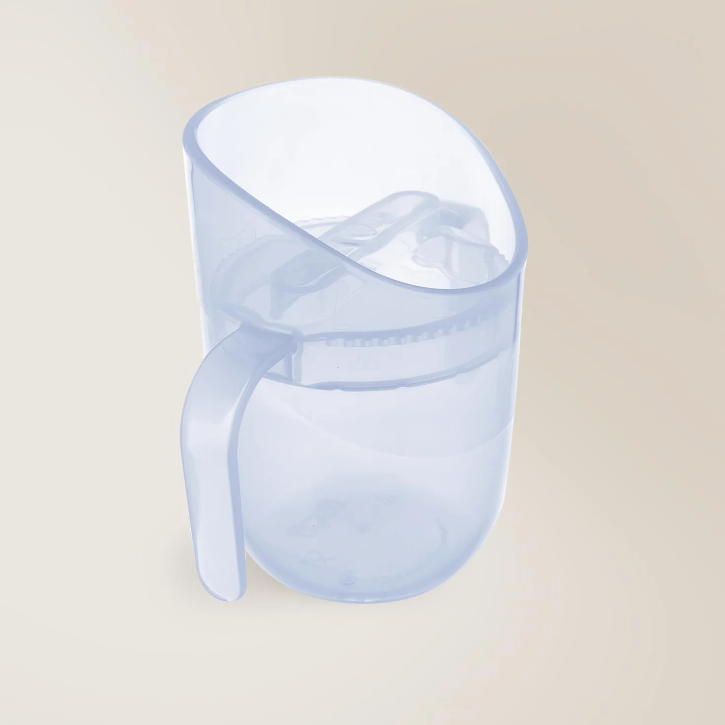 Kubek treningowy LOVI Genius 150 ml, Do nauki samodzielnego picia dla dzieci, Swobodne picie jak ze szklanki, Kontrola ilości płynu, Dopasowany do rozwoju dziecka (Ultramarine)