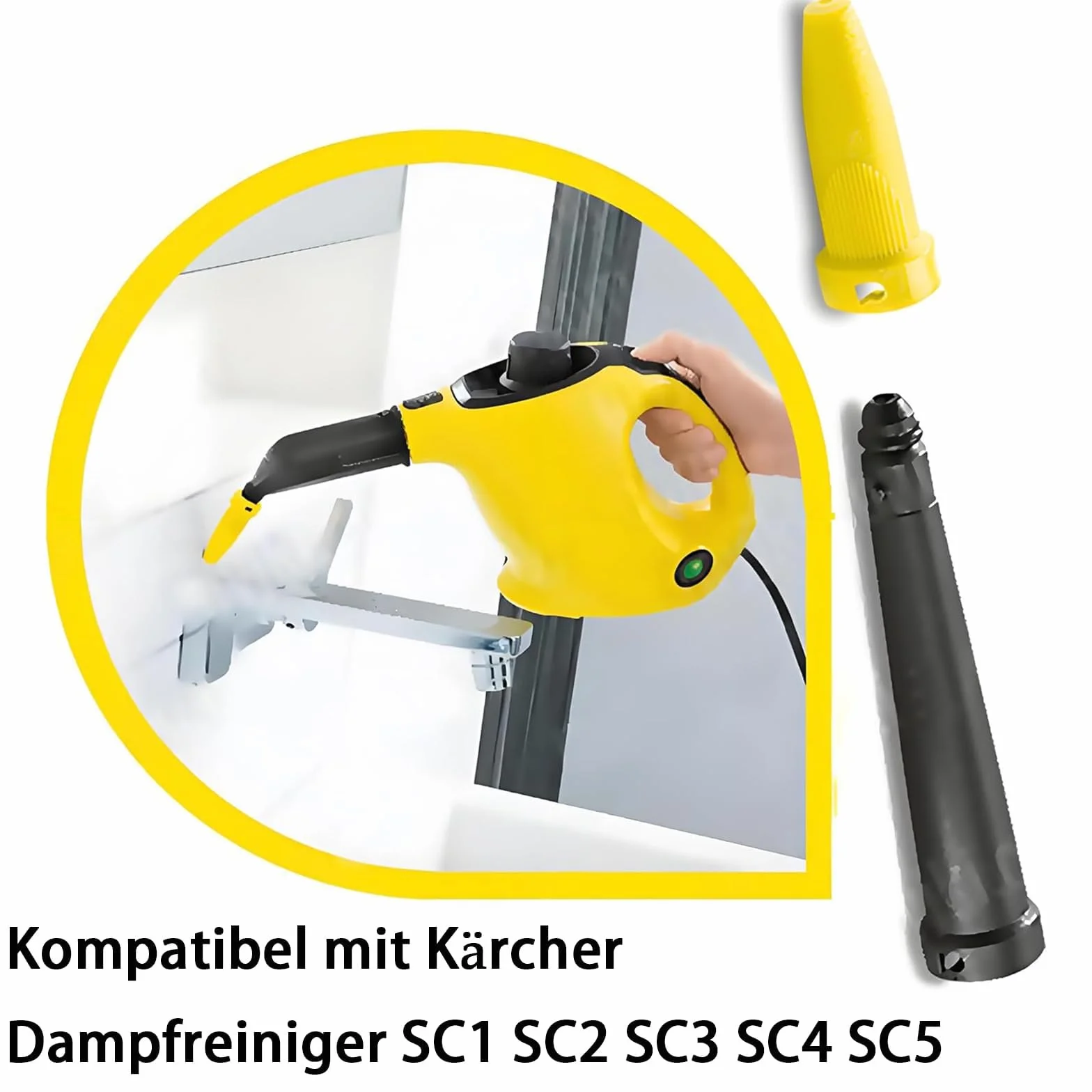 Akcesoria do odkurzacza parowego Kärcher dysze piankowe do SC1-SC5