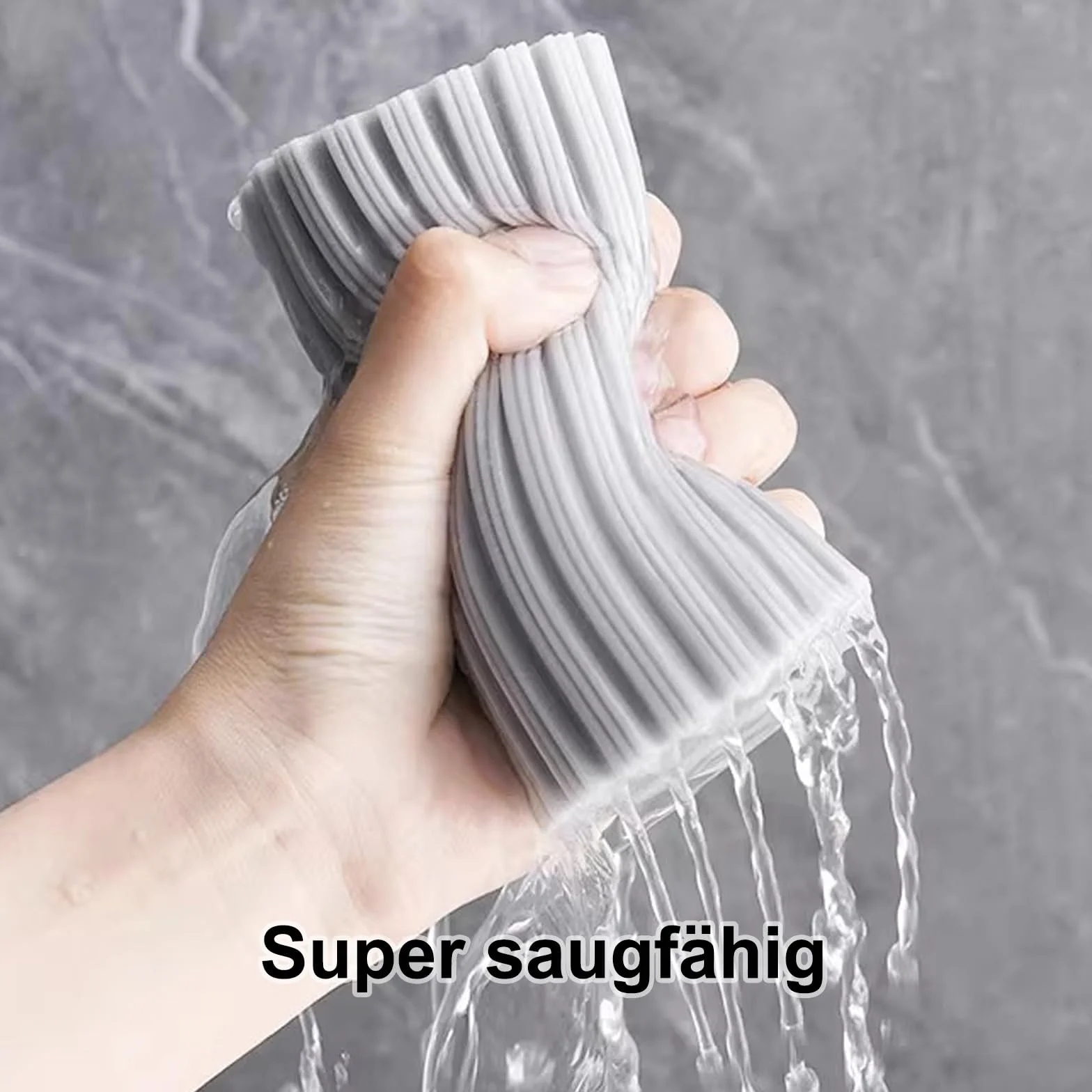 ACONDE 5 sztuk Damp Clean Duster, gąbka do kurzu wielokrotnego użytku, miotełka do wilgotnego kurzu, do czyszczenia żaluzji, szkła, otworów wentylacyjnych