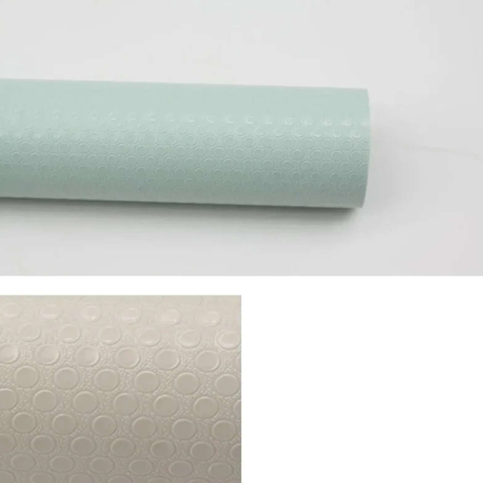 Wkładki do szuflad kuchennych, Szuflada i wykładzina EVA biała i przezroczysta 50 cm x 150 500 cm opakowanie 2 szt.(White,500x50cm)