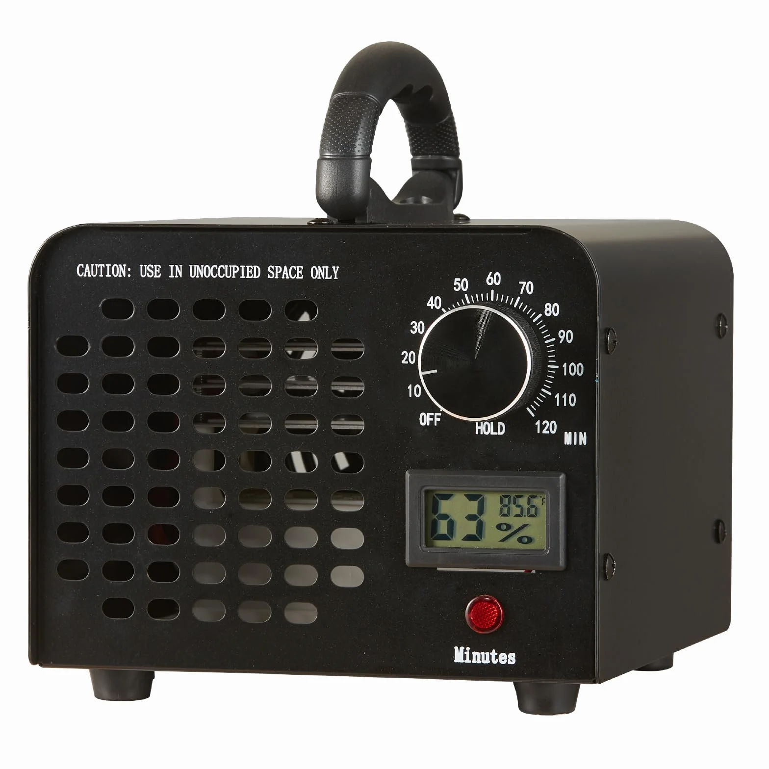VEVOR Generator ozonu Oczyszczacz powietrza 24000 mg/h O3 Generator do usuwania komercyjnych zapachów przemysłowych 100 W o dużej pojemności, timer 0-120 min do pomieszczeń, samochodów, zwierząt