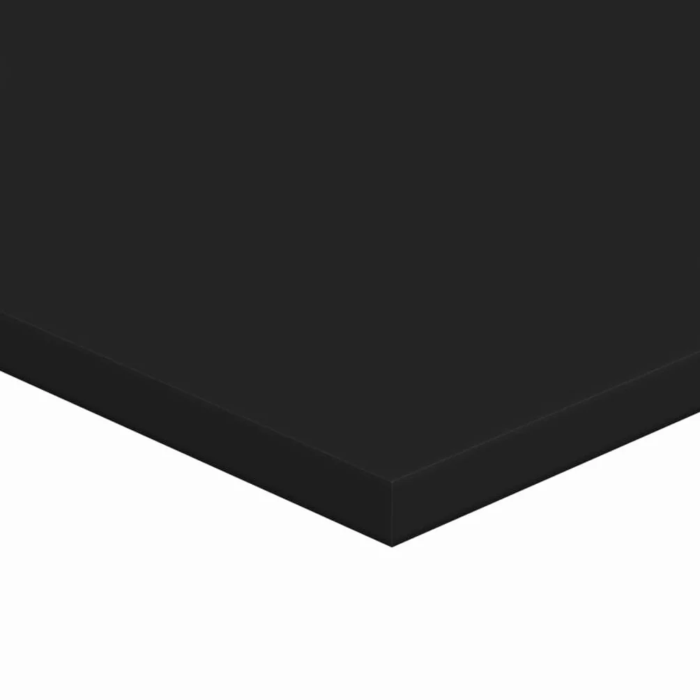 Regał na książki, 8 sztuk, czarny, z materiału drewnopochodnego, 80 x 50 x 1,5 cm, półka regałowa do regałów ściennych, modułowe rozszerzenie, do biura, salonu, sypialni, piwnicy o dużej