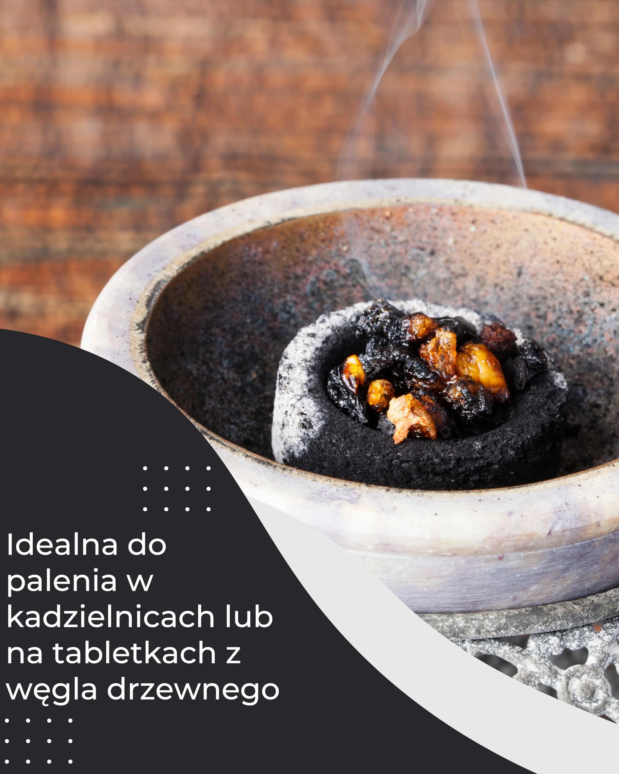Kadzidło Naturalne Incensera Mirra 100 g Żywica Drzewna