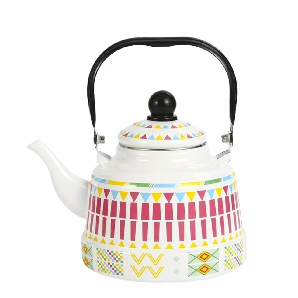 Ceramiczny dzbanek do herbaty, Ceramiczny czajniczek Kwadratowy porcelanowy Herbata liściasta(1100ML)