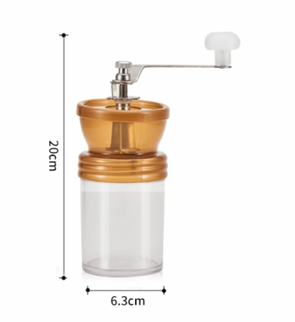French Press Ręczny Młynek Do Kawy Ze Stali Nierdzewnej Z Korbą Ręczną Fasoli Ręcznie Korbowy Ziarna Dzbanek Kawy