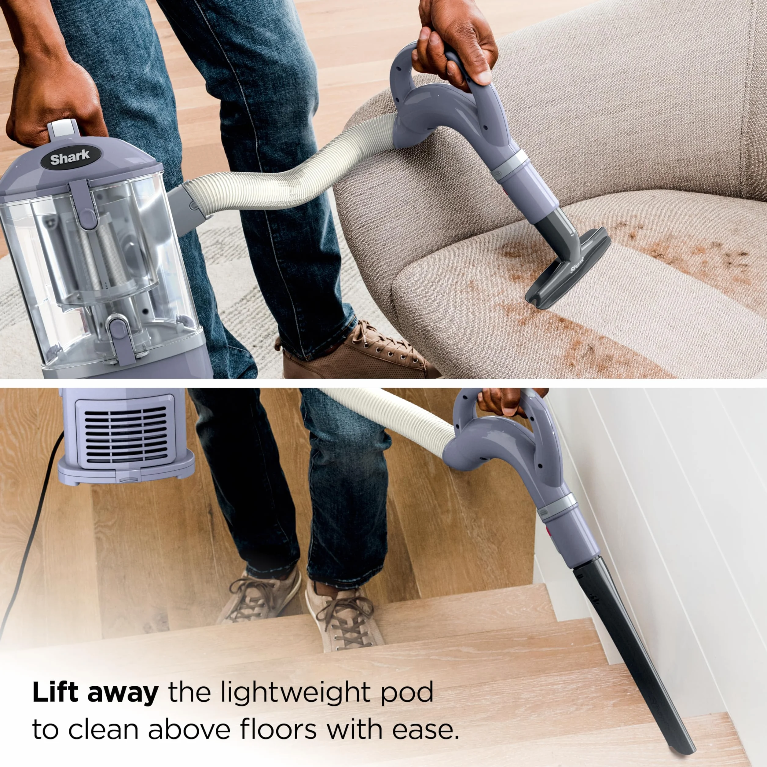 Shark NV352 Navigator Lift Away Upright Vacuum, lawenda
