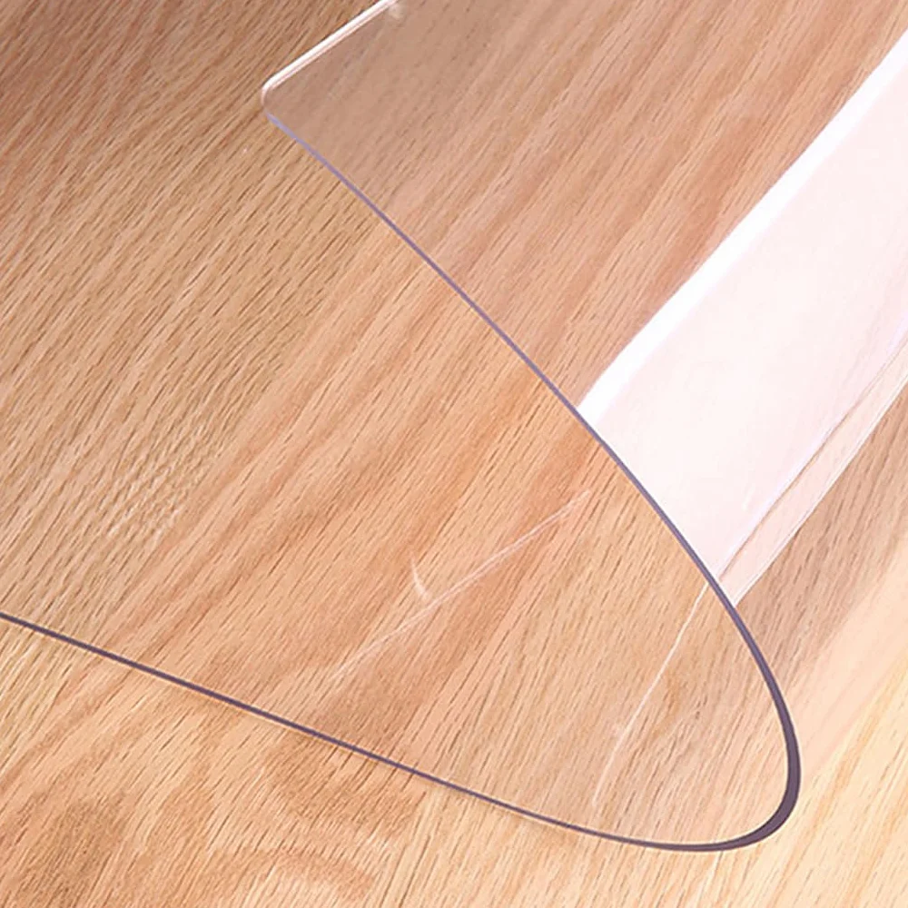 Mata ochronna płytek, przezroczysta, 100% podkładka na biurko, wymiary: 20 x 20-160 x 350 cm, grubość: 1,0 mm, mata podłogowa parkietowa może być indywidualnie dopasowana, 30 x 30 cm