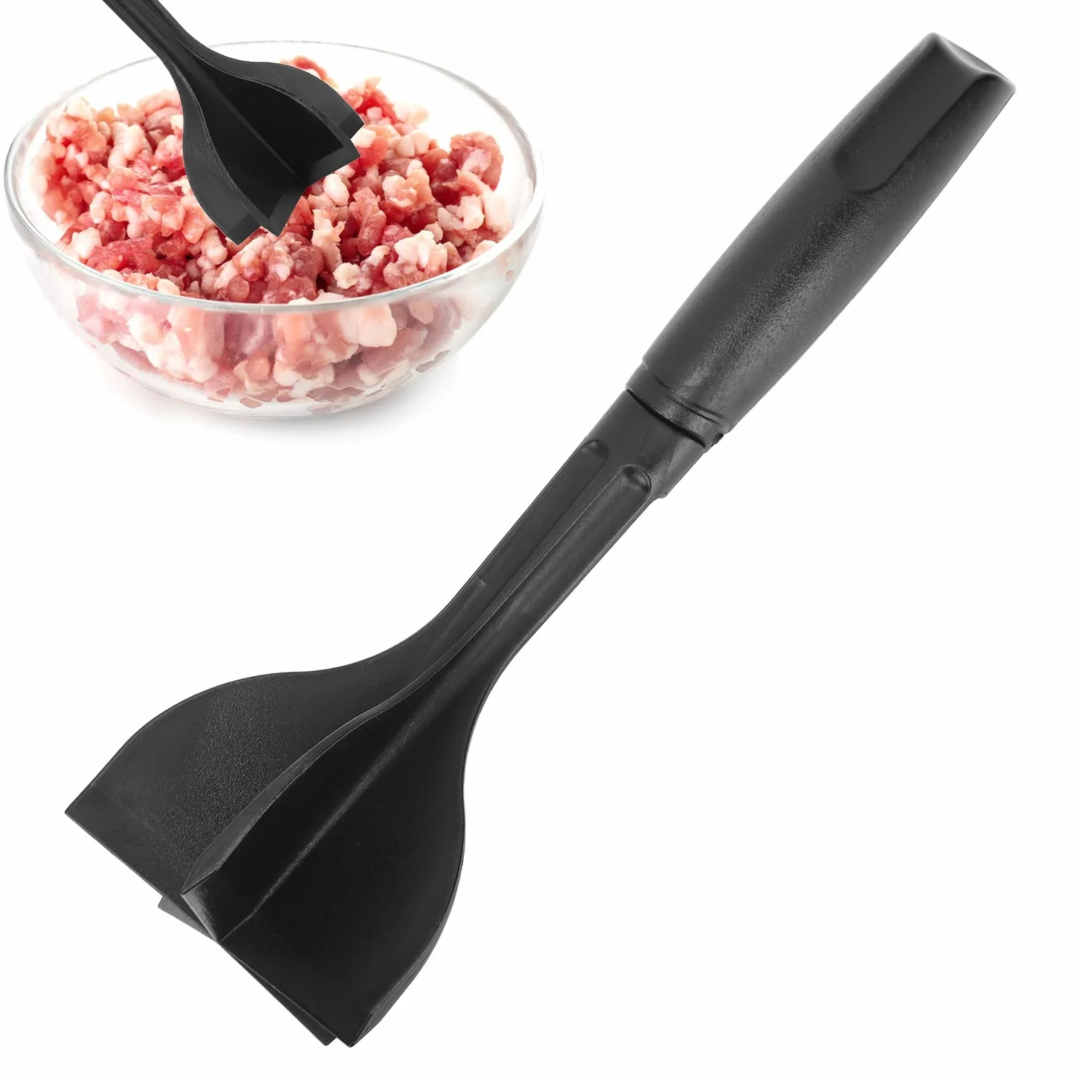 Rozdrabniacz do mięsa mielonego rozdrabniacz do mięsa mielonego rozdrabniacz mielony rozdrabniacz do mięsa mielony 5 ostrzy nylon hamburger siekacz odporny na ciepło do mielonej wołowiny