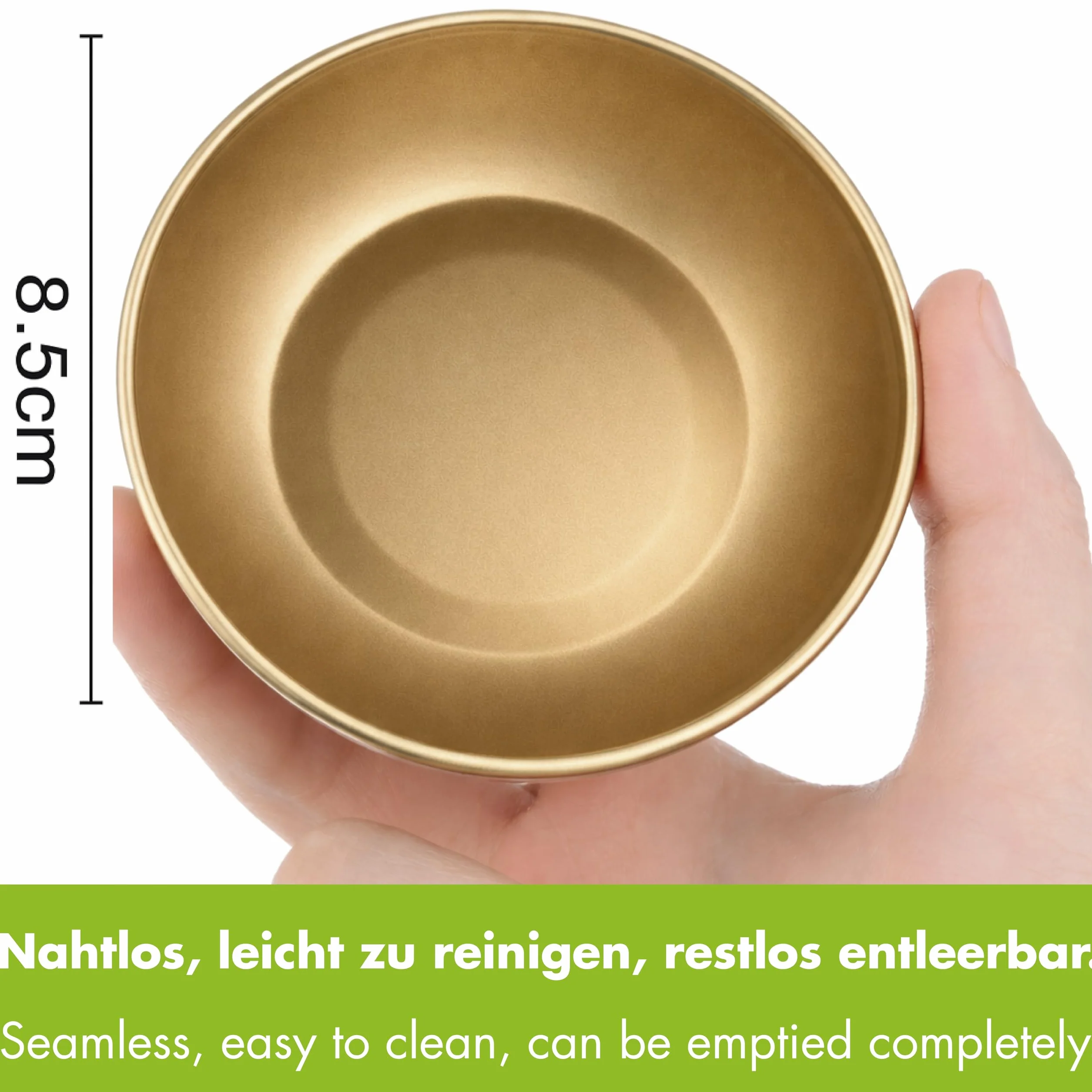 Goodwei Japońska puszka na herbatę Matcha Chazutsu z metalu, 250 ml, na 100 g matcha, niebieska