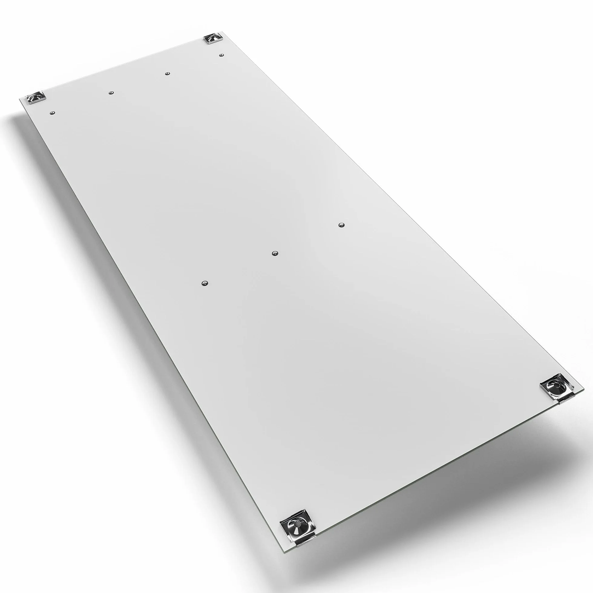 DEQORI Spersonalizowana szklana garderoba z własnym zdjęciem lub wzorem | szkło bezpieczne ESG z 7 haczykami | wieszak ścienny 50 x 125 cm – do pisania, łatwy w pielęgnacji i wytrzymały – do korytarza