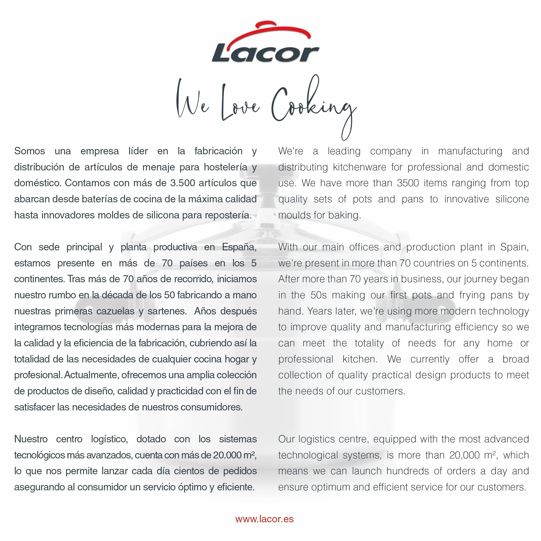 Lacor 20522 Szybkowar Pro-Classic 22 L