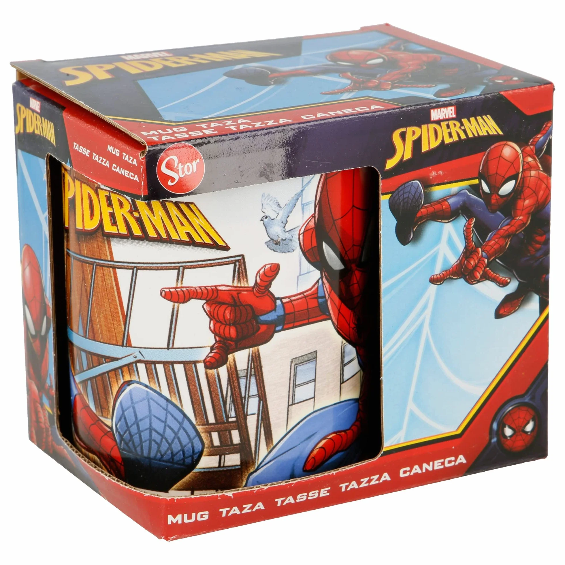 Kubek ceramiczny 325 ml w pudełku prezentowym Spider-Mana