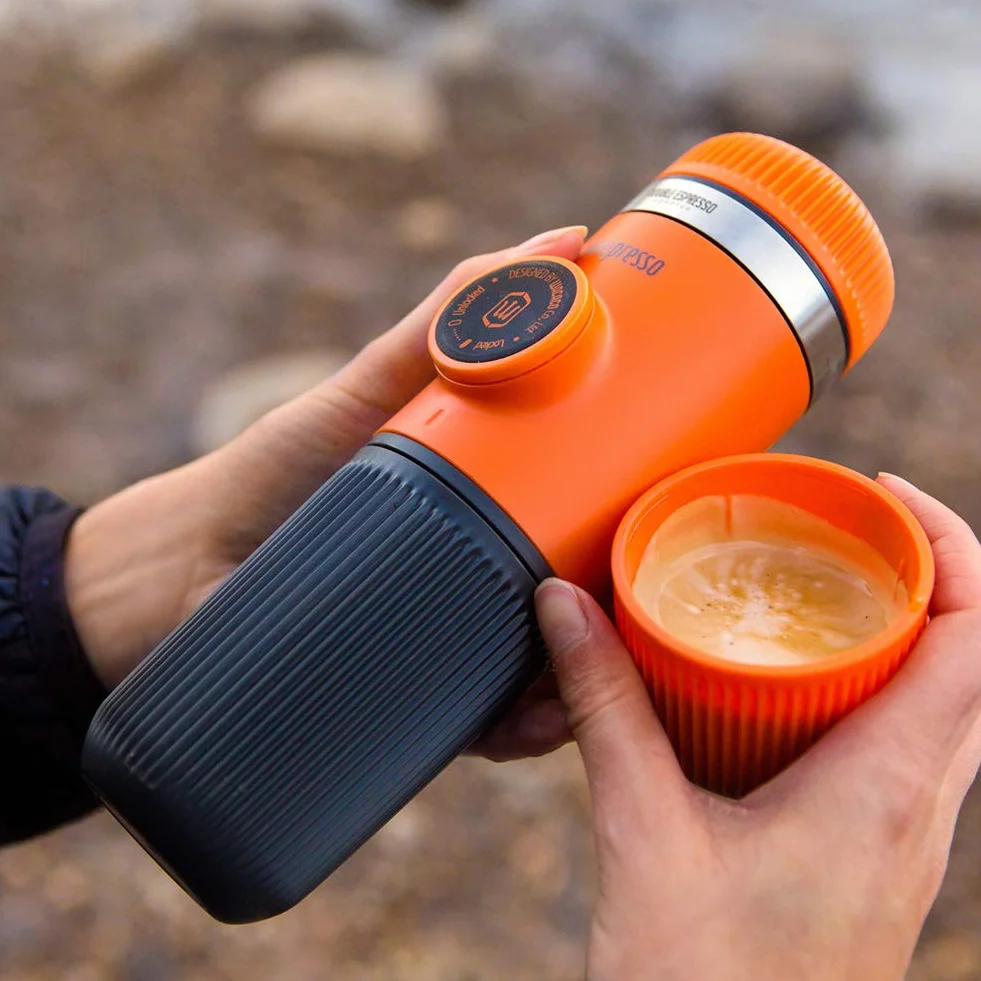 WACACO Nanopresso Barista Kit, akcesoria do przenośnego ekspresu do espresso Nanopresso. Podwójne espresso, Lungo