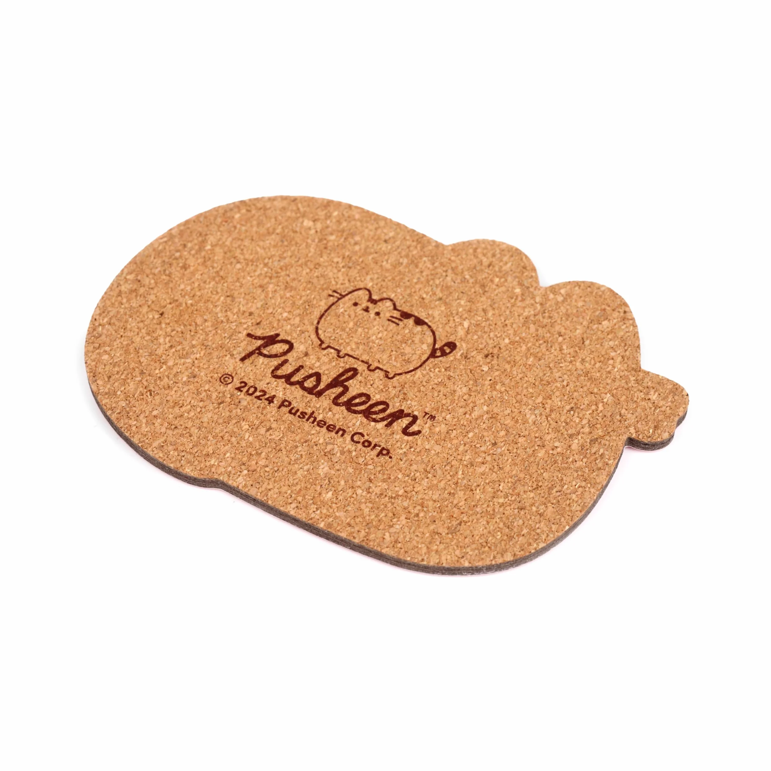 Pusheen the Cat Set of 4 Shaped Cork Coasters