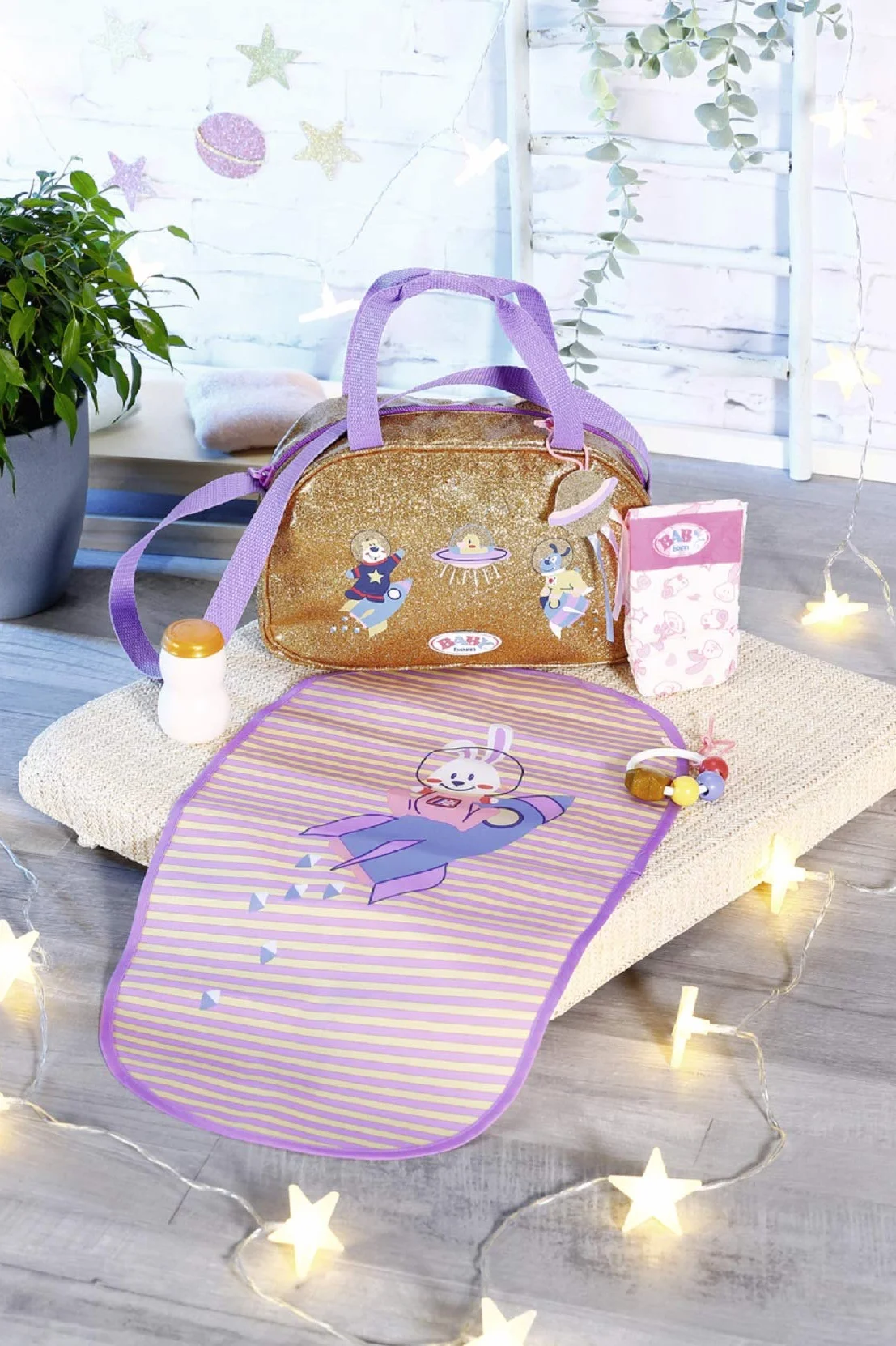 BABY born 515 831106 EA 'Happy Birthday' torba do przewijania, mieszana, jeden rozmiar