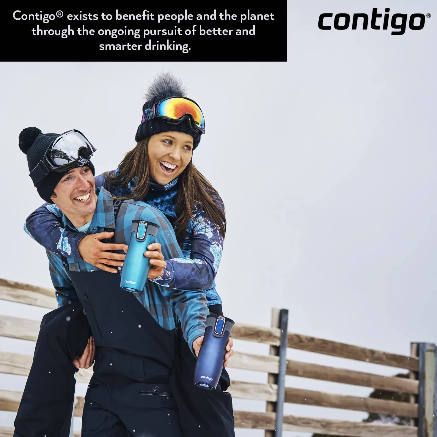 Contigo West Loop Autoseal Thermal Mug, kubek termiczny ze stali nierdzewnej, izolowany kubek do kawy, nie zawiera BPA, odporny na wycieki, z pokrywką Easy-Clean, utrzymuje do 5 godzin, 470 ml