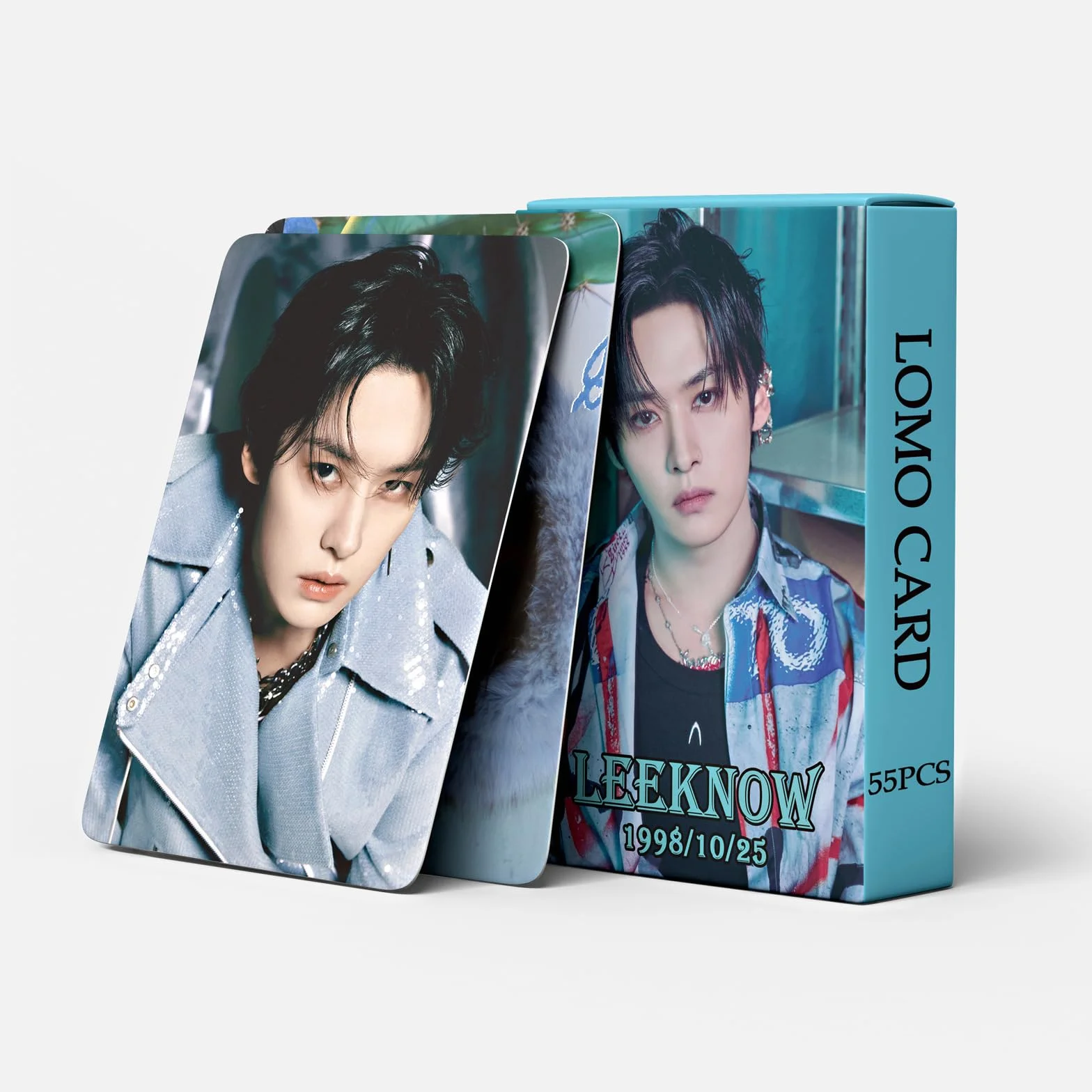 Stray Kids Photocards ATE Cards Nowy Album Karty SKZ BangChan/Felix/ChangBin/HyunJin/Han/Lee Know/I.N Mini gadżety do zdjęć StrayKids Plakat Karty dla fanów (Lee Know)