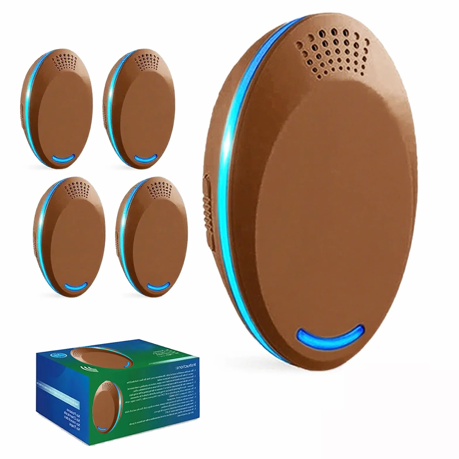 Easy to Use,Effective,Suitable for Indoor,5 Pack,Brown