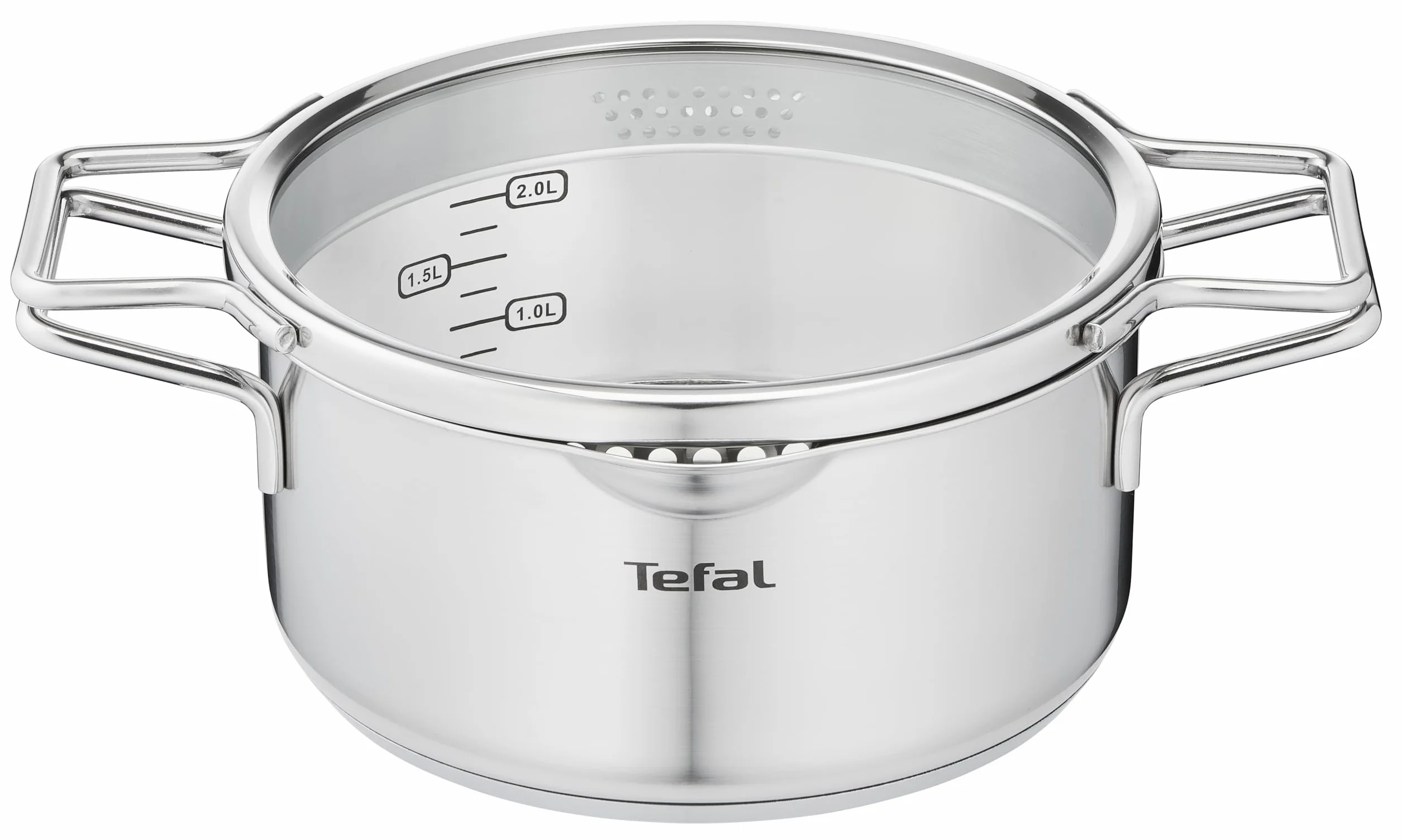 Tefal Nordica Garnek do Gotowania, Material, Srebrny, 3 l