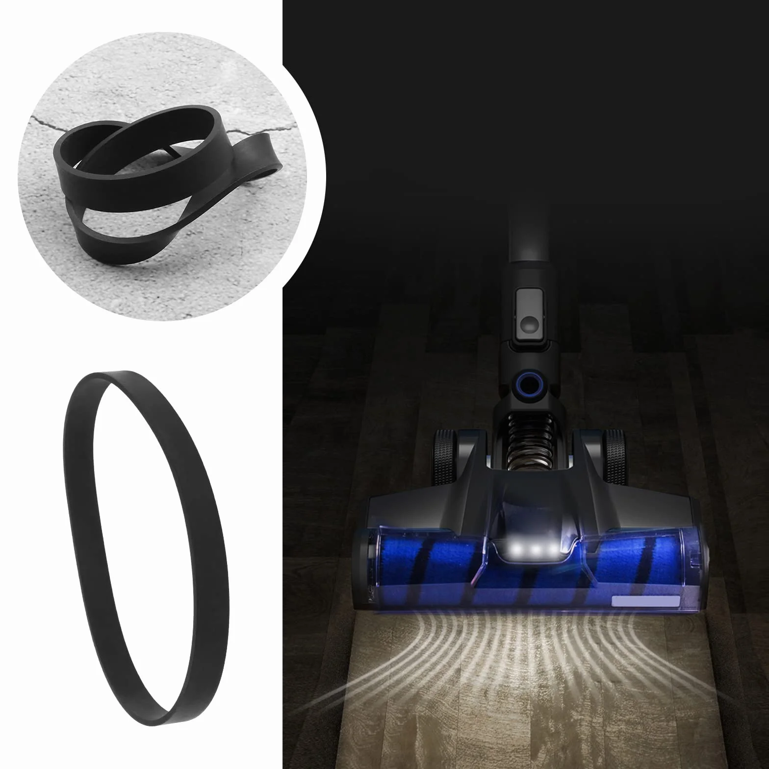 Pasy do odkurzacza 12675000002729 kompatybilne z Hoover kompatybilne z Black & Decker zamienne gumowe paski napędowe akcesoria do odkurzacza