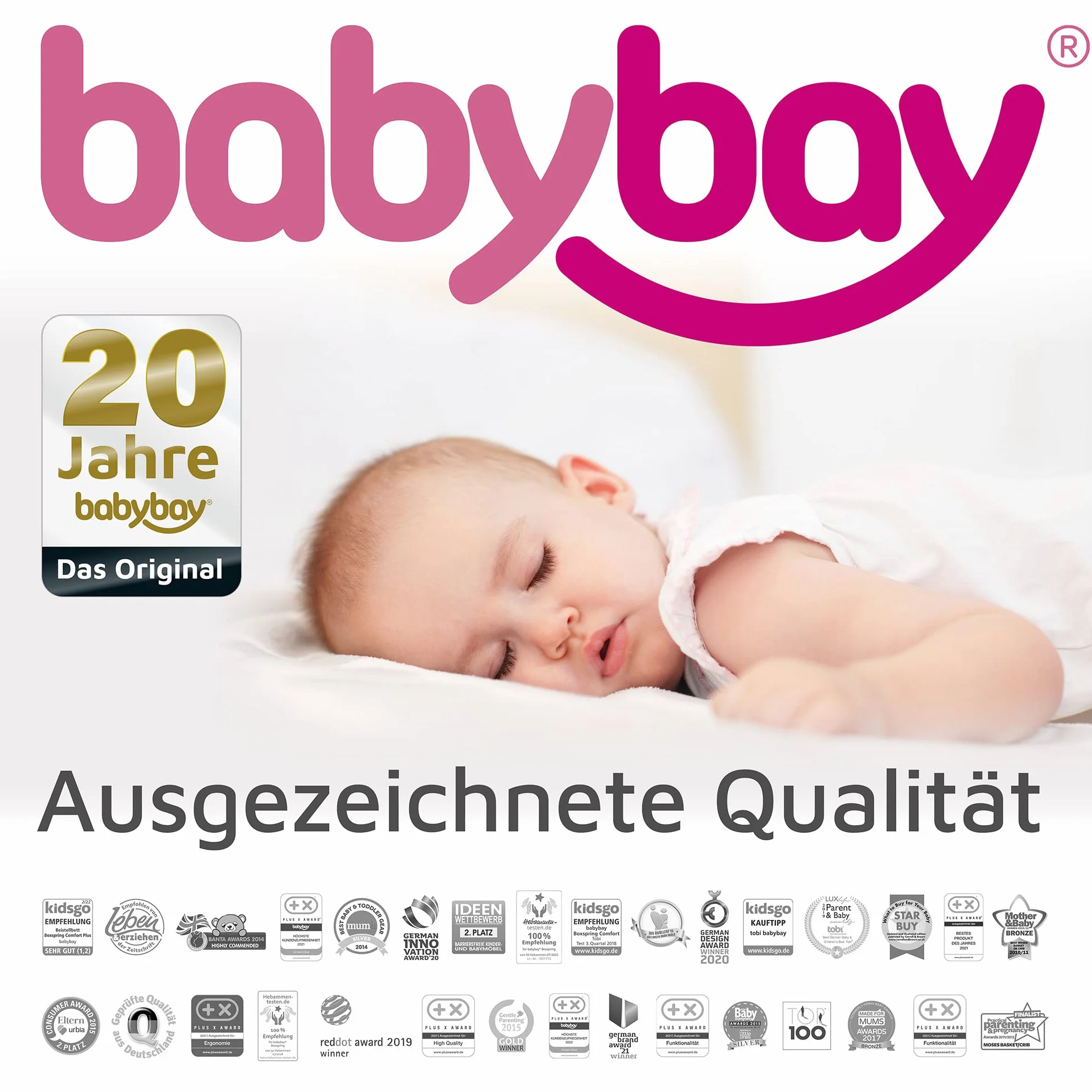 babybay Łóżko pomocnicze materac MediTex Wave pasuje do modeli Comfort i Boxspring Comfort
