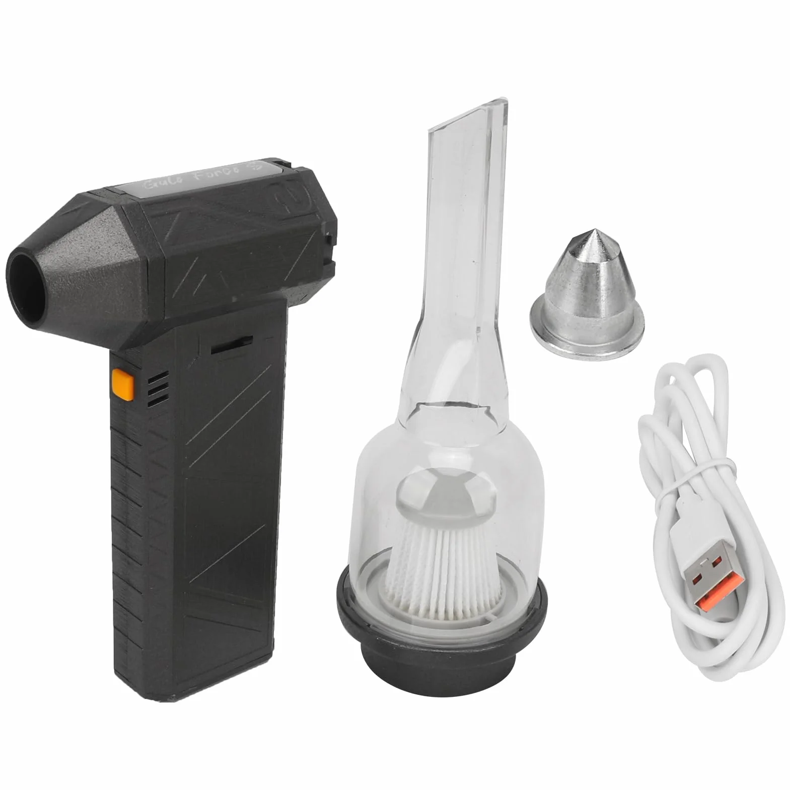 Wentylator Turbinowy Jet, Mocny Mini Wentylator Turbinowy 130000 Obr./min Akumulator Bezprzewodowy Odkurzacz Ciśnieniowy do Czyszczenia Samochodu Camping Outdoor