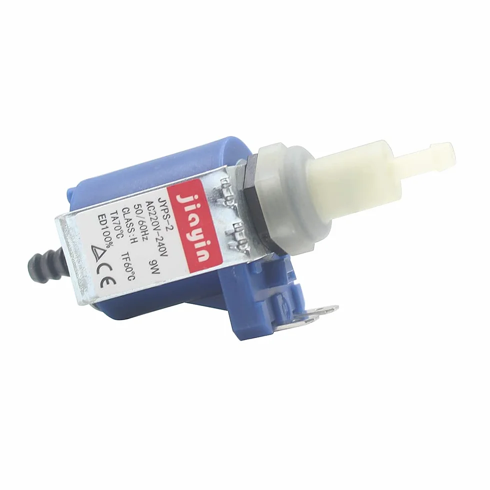 JIAYIN JYPS-2 AC 220 V-240 V 9 W 50 Hz oryginalny tłok pompa ssąca wodę pompa elektromagnetyczna do żelazka elektrycznego, maszyny wiszącej, mopa parowego itp