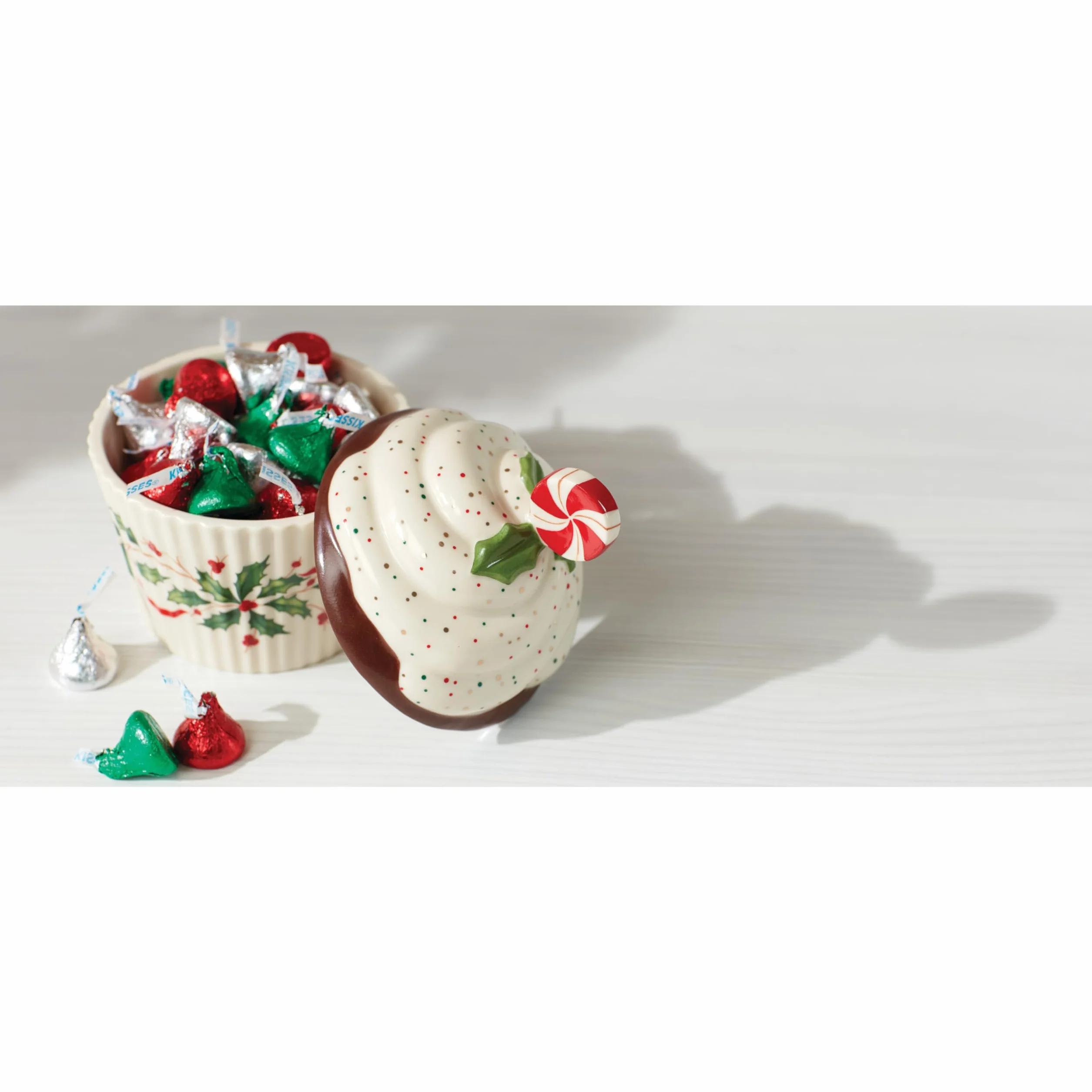 Lenox Przykryte naczynie na cukierki, porcelana