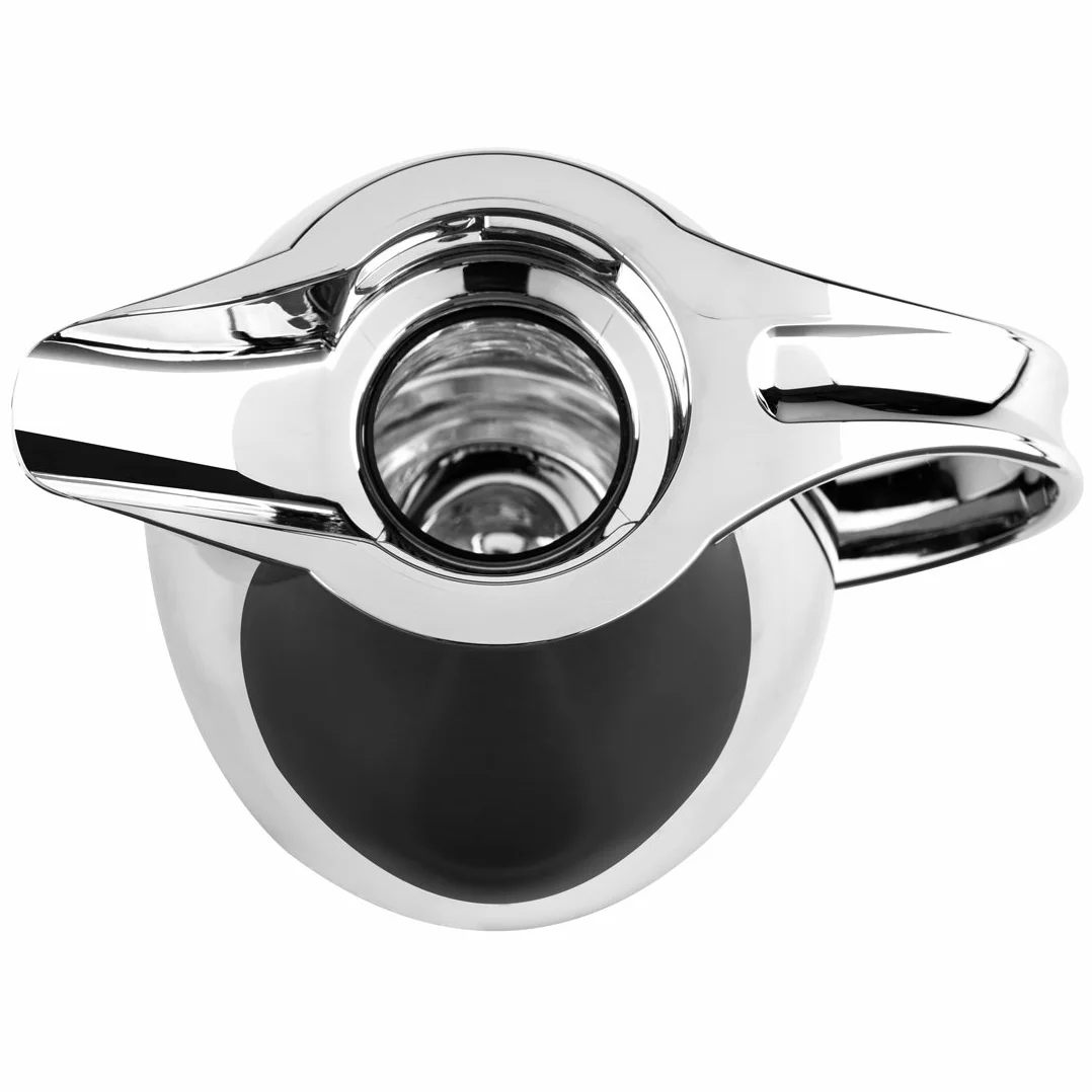 Emsa 624151600 butelka próżniowa Auberge Quick-Tip, 1,5 l, chrom