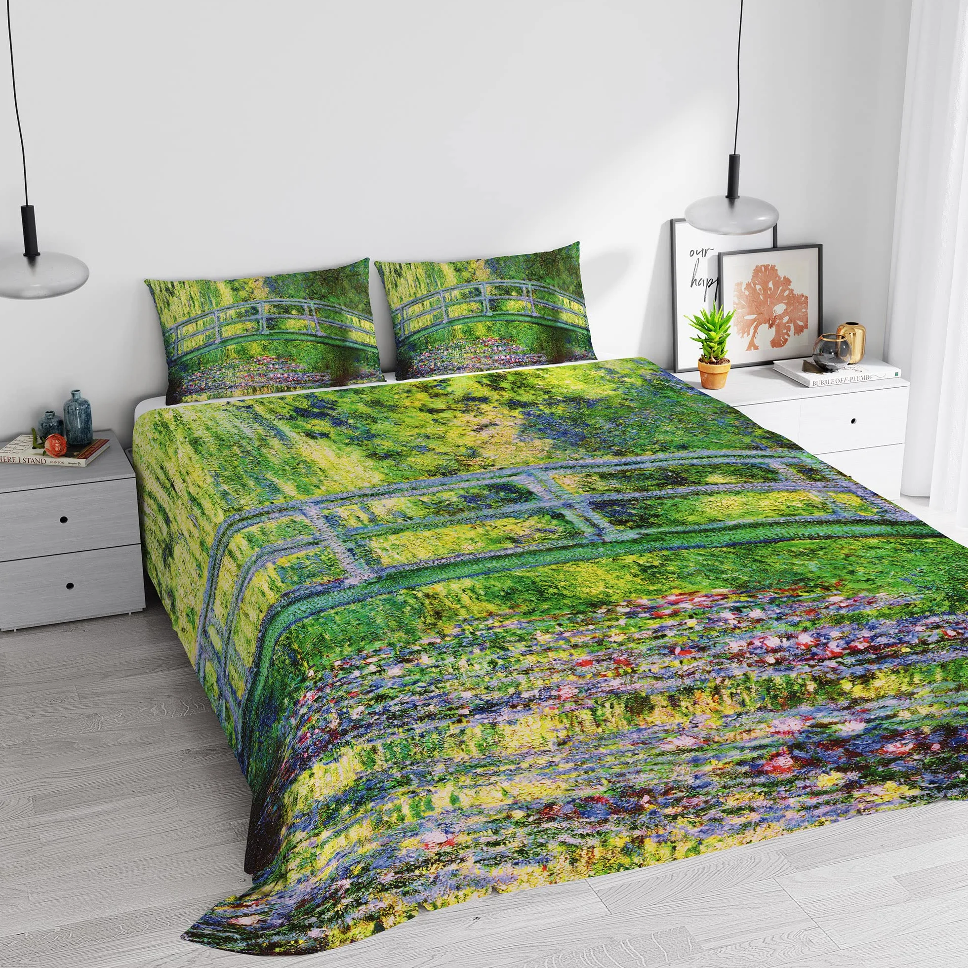 Komplet pościeli, 100% bawełny, SOGNI D'AUTORE, SD-53, podwójny