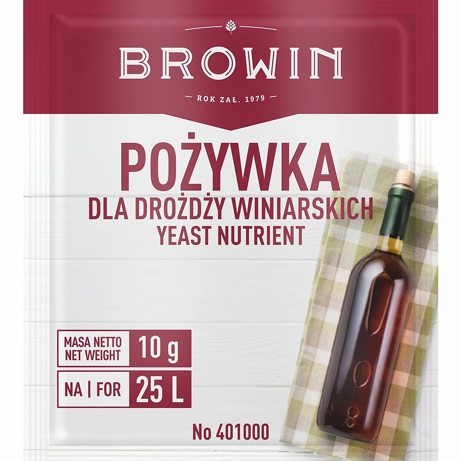 Browin 400000 zestaw startowy do produkcji wina z 15 l