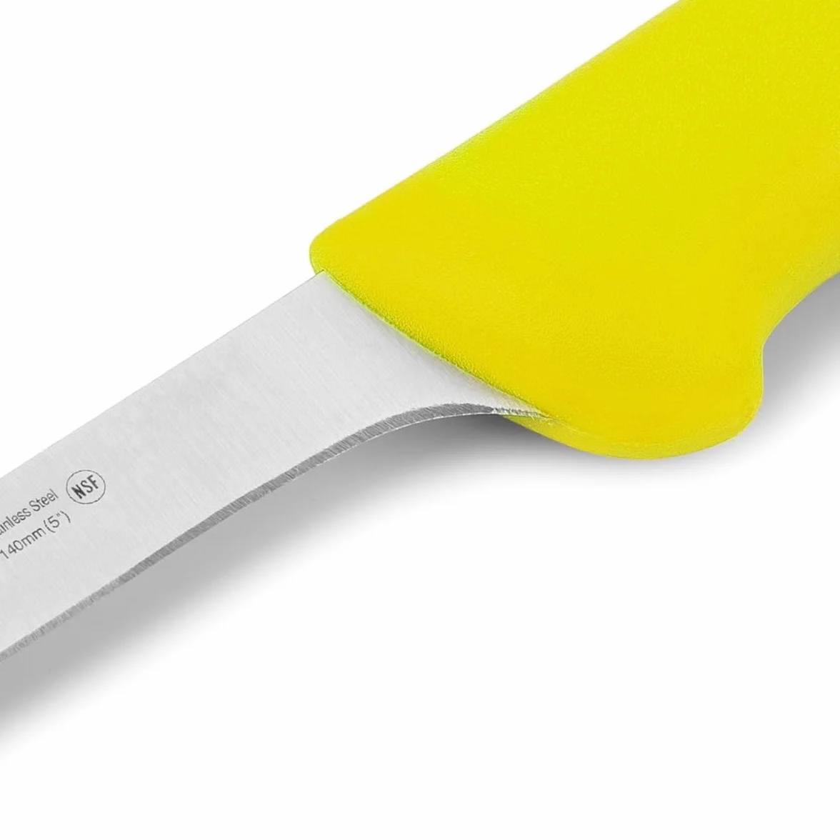 Arcos 294000 seria 2900 - ostrza do noża Nitrum 140 mm (5,51 cala) - uchwyt polipropylenowy żółty kolor, stal nierdzewna 18/8