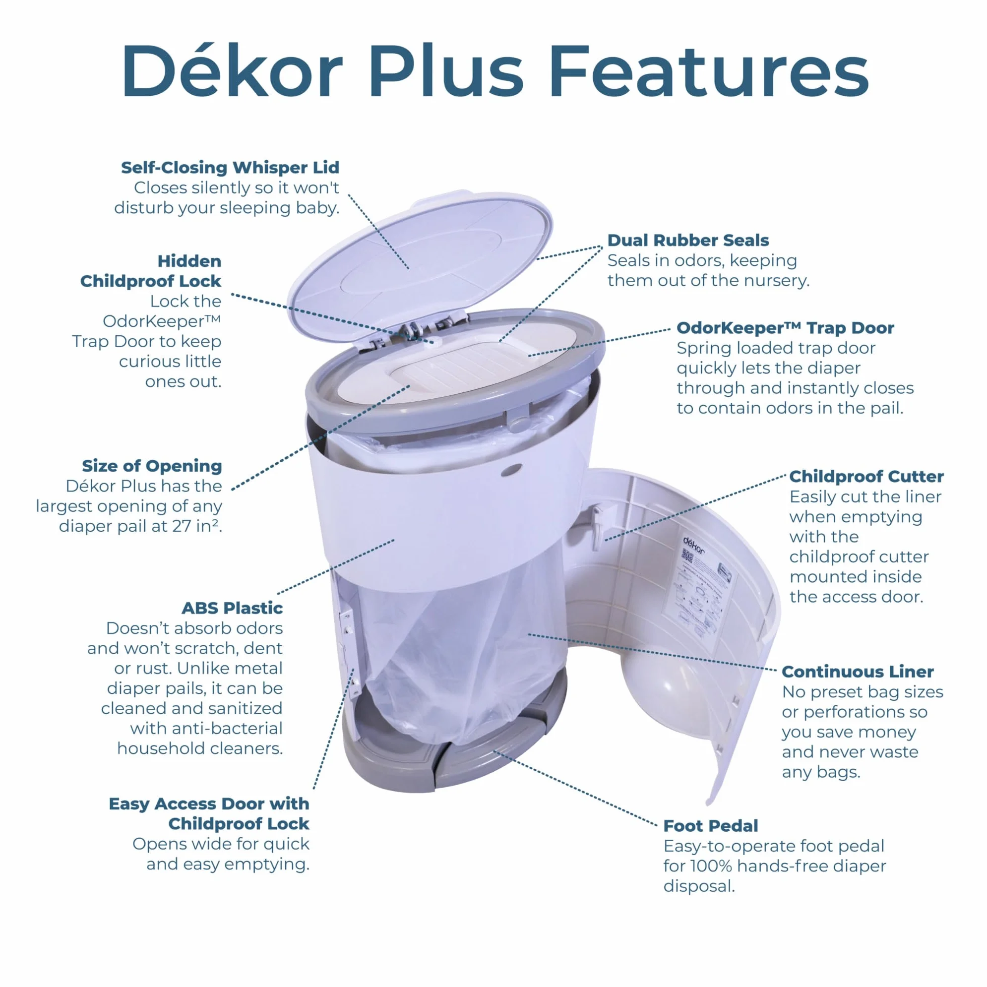 Pieluchy DEKOR Plus System jednorazowego użytku