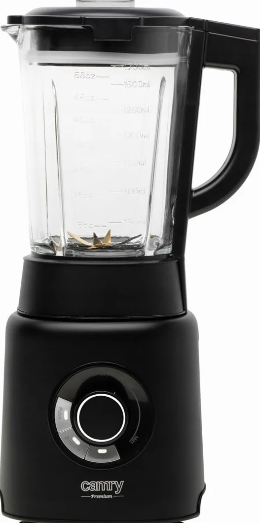 Camry CR 4089 Blender kielichowy 2000W 1,7L czarny, tytanowe ostrza, funkcje pulsacyjne