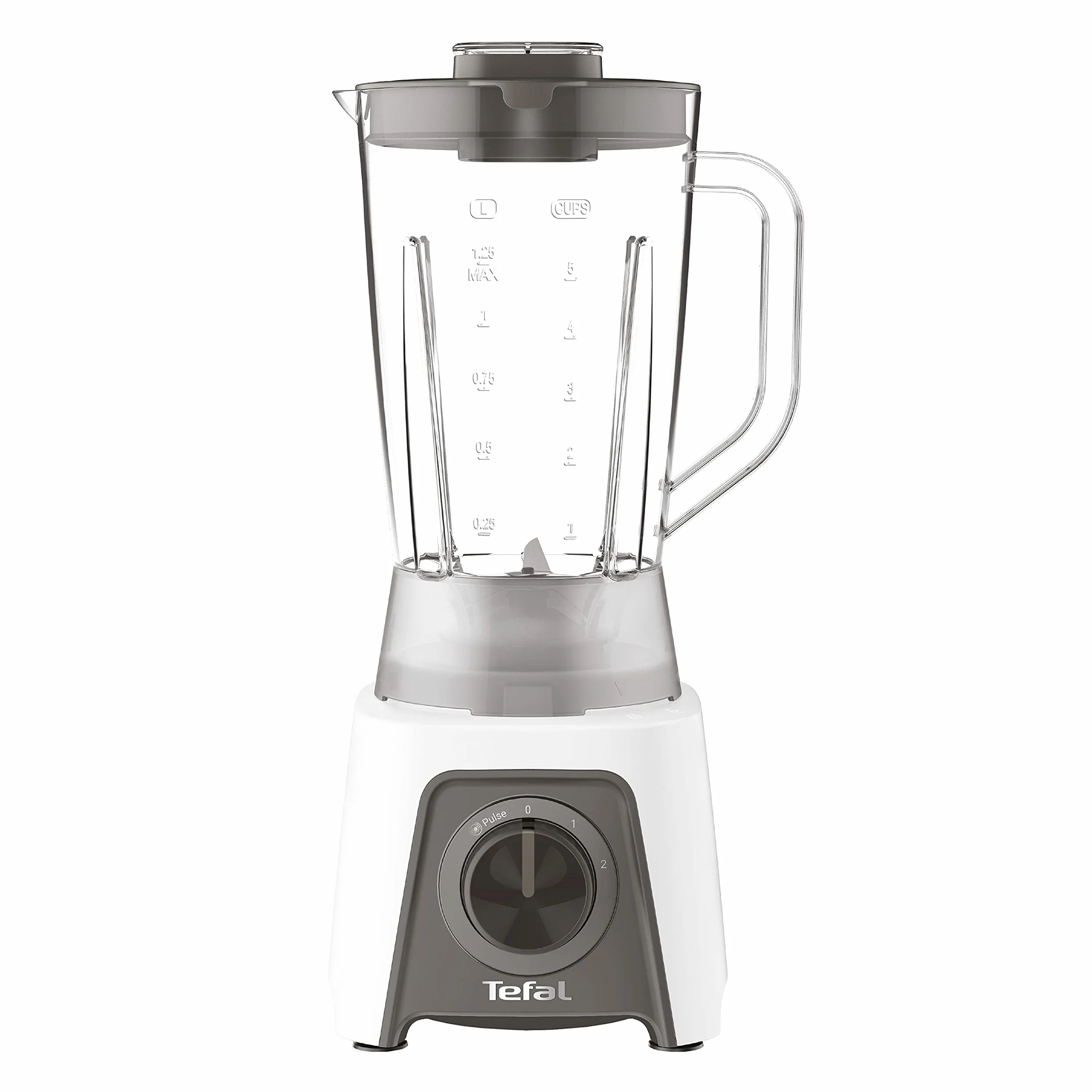Tefal Blendeo Blender Kielichowy, Biały/Szary, 1.5 l