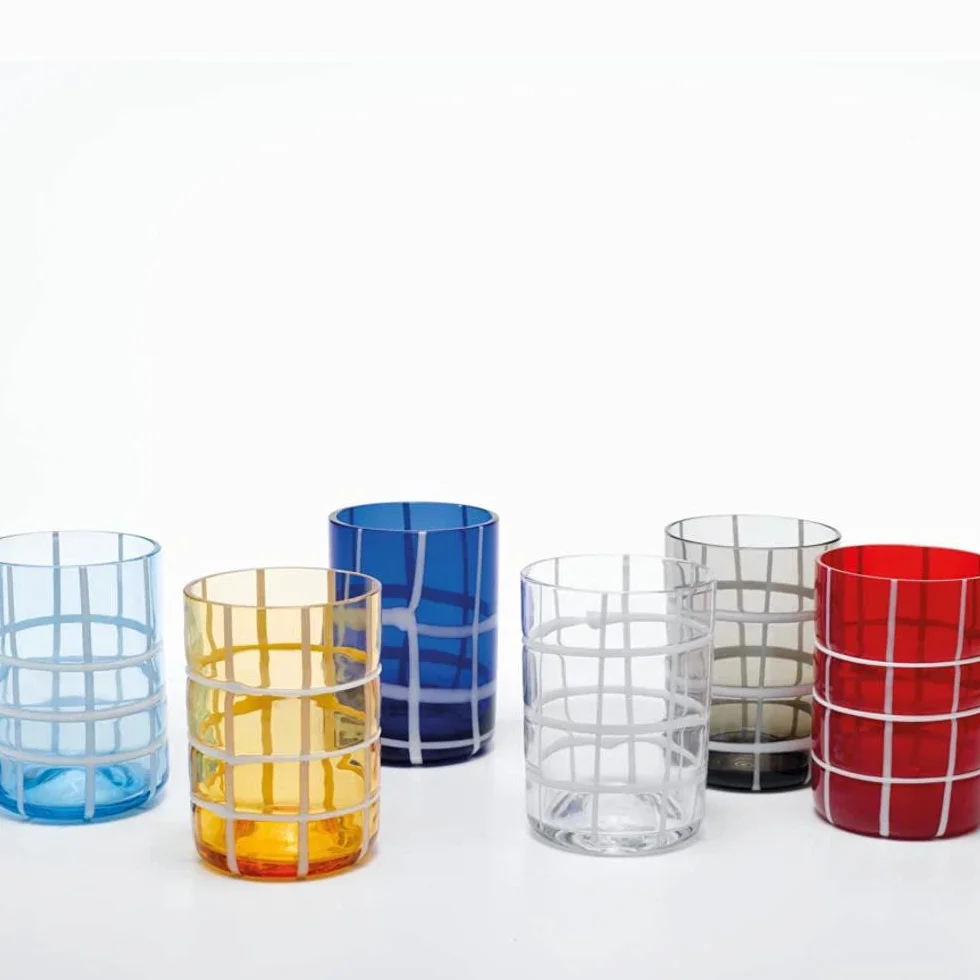 Zafferano Twiddle Tumbler zestaw 6 szklanek do wody