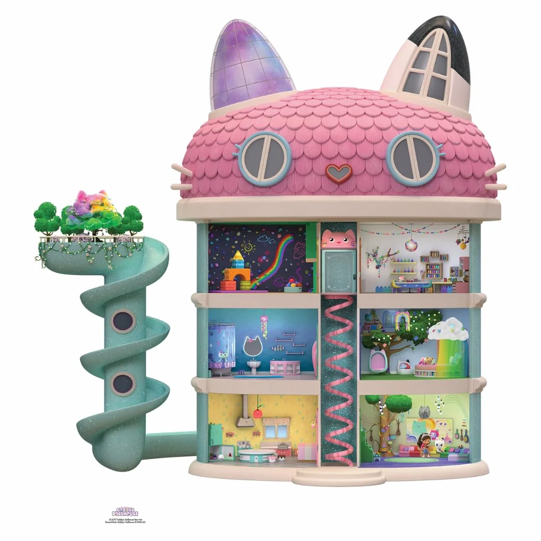 Star Cutouts SC4277 Gabby's Dollhouse Star Mini kartonowe wycięcie idealne na urodziny, imprezy i prezenty