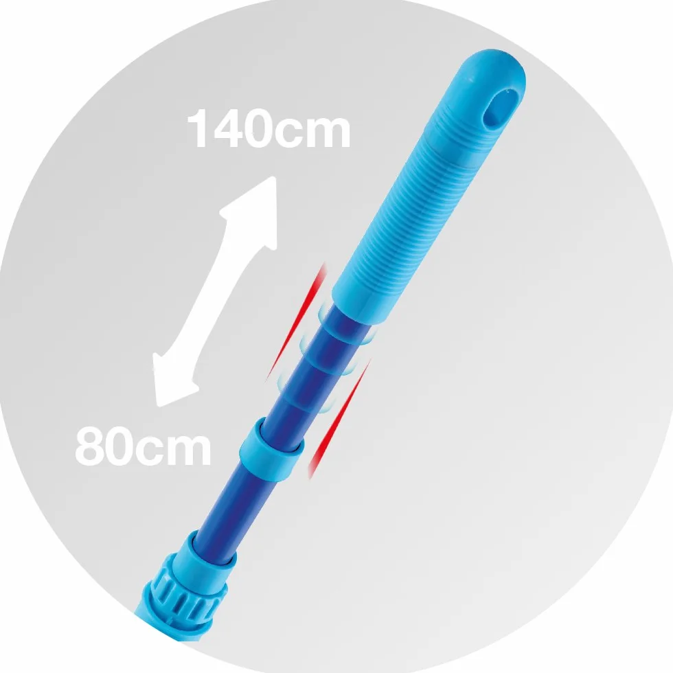 Spontex Multi+ mop z gąbką i paskami do szorowania do podłóg