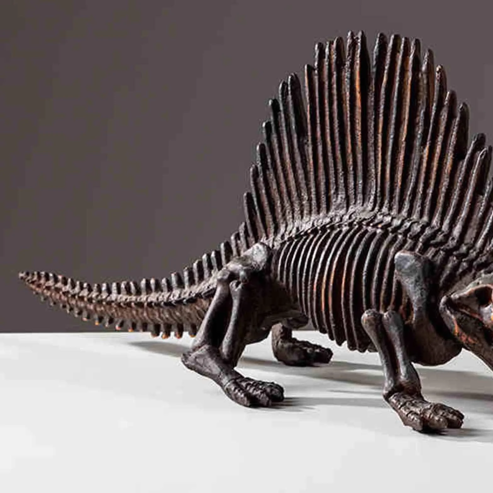 Model szkieletu dinozaura, skamieniała ozdoba rzeźba z żywicy replika do dekoracji domu i baru kolekcja figurka statua rekwizyt edukacyjny