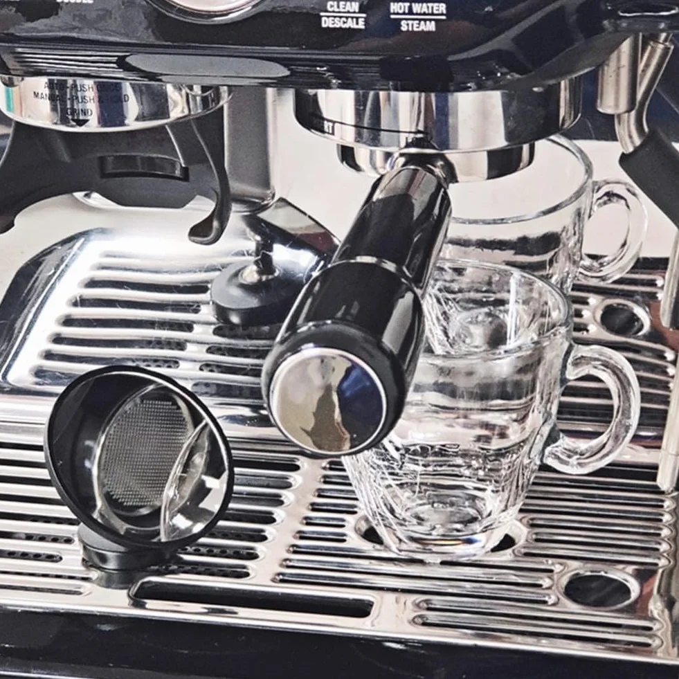 360° Espresso Shot Mirror Ekstrakcja kawy Odblaskowe lustro do bezdennego Portafilter Magnetyczne regulowane narzędzia B, trwałe, łatwe w instalacji