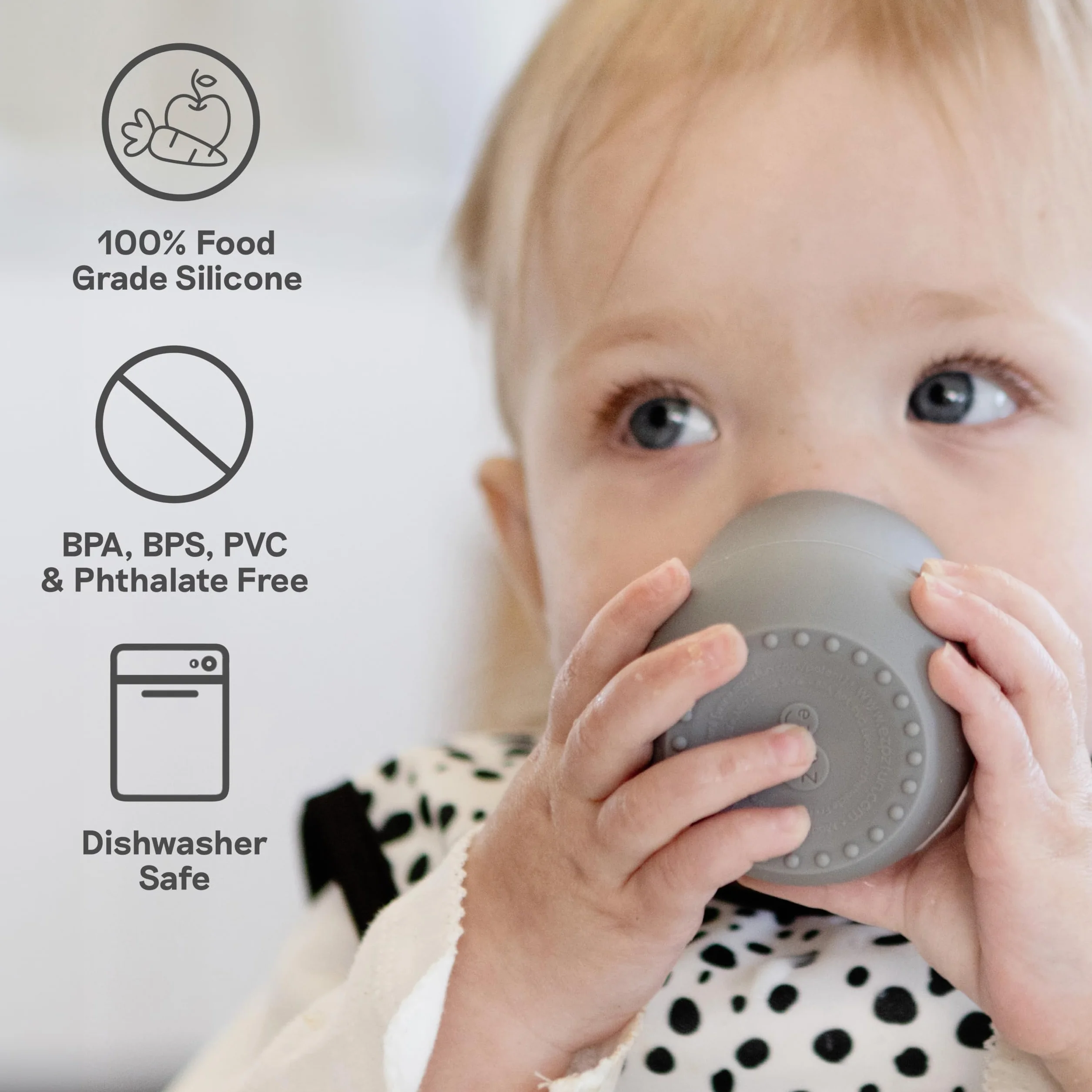 Ezpz Tiny Cup kubek do picia z silikonu 0,3 kg pudru