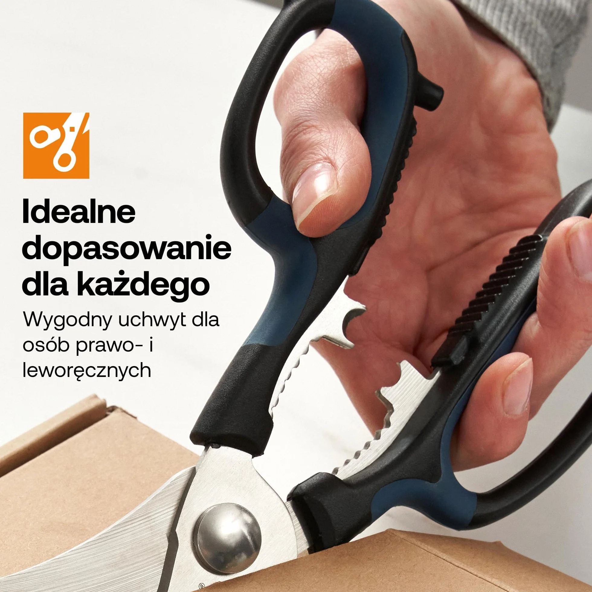AnySharp Smart Nożyczki "Wytnij wszystko" - Wszechstronne Nożyczki