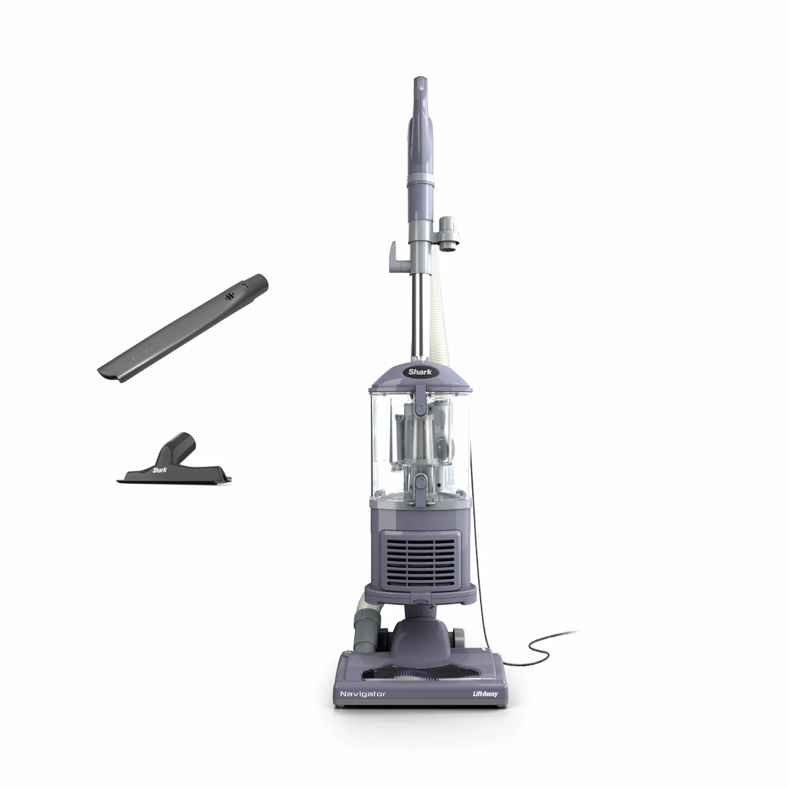 Shark NV352 Navigator Lift Away Upright Vacuum with Wide Upholstery and Crevice Tools, lawenda